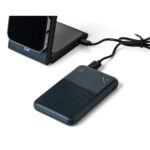 czarny Power bank 10000 mAh