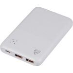biały Power bank 10000 mAh