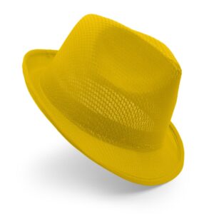 Kapelusz | Xema z własnym nadrukiem, kolor żółty