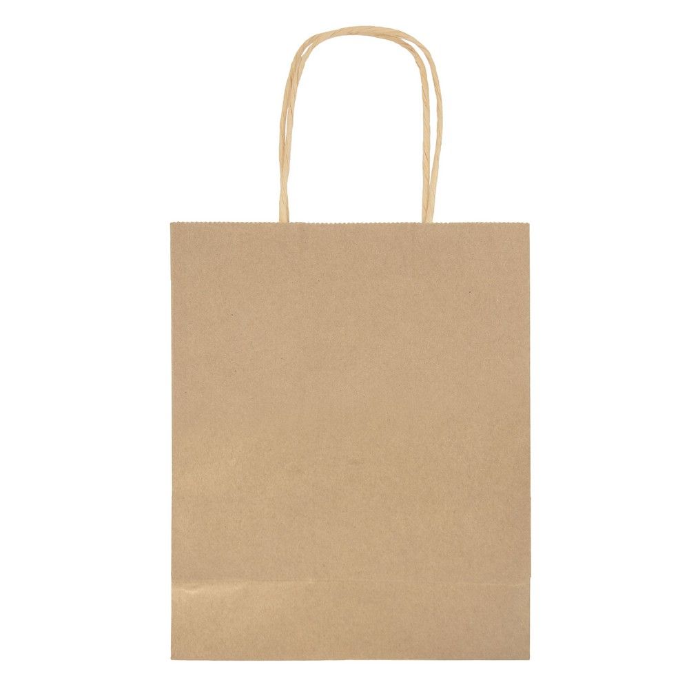 Torba papierowa A4 | Wanda BX z własnym nadrukiem, kolor Neutralny