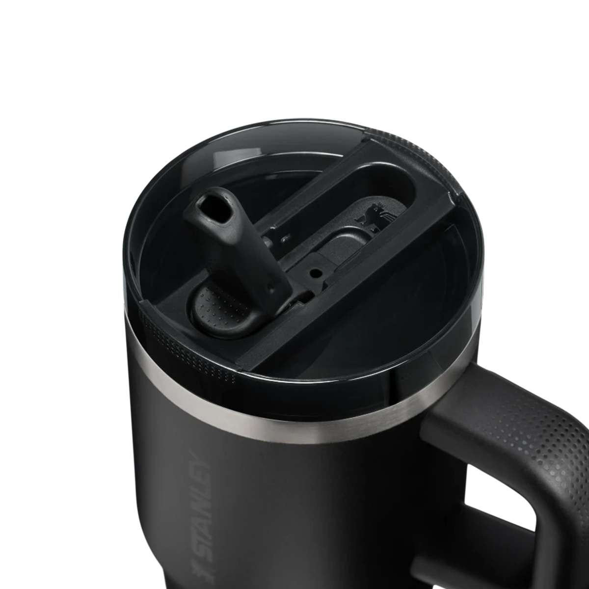 Kubek termiczny The Quencher ProTour Flip Straw Tumbler 0.59L z własnym nadrukiem, kolor Black 2.0