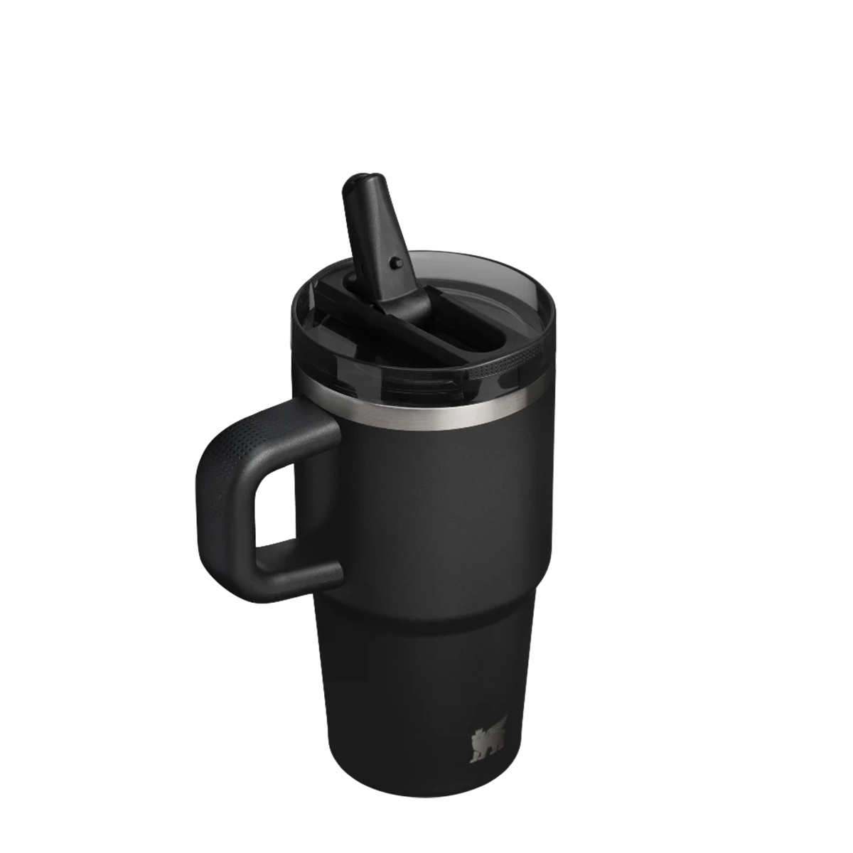 Kubek termiczny The Quencher ProTour Flip Straw Tumbler 0.59L z własnym nadrukiem, kolor Black 2.0