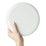 biały Frisbee
