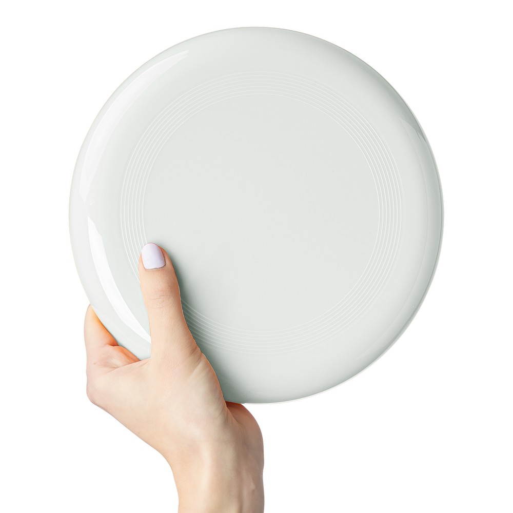 Frisbee z własnym nadrukiem, kolor biały