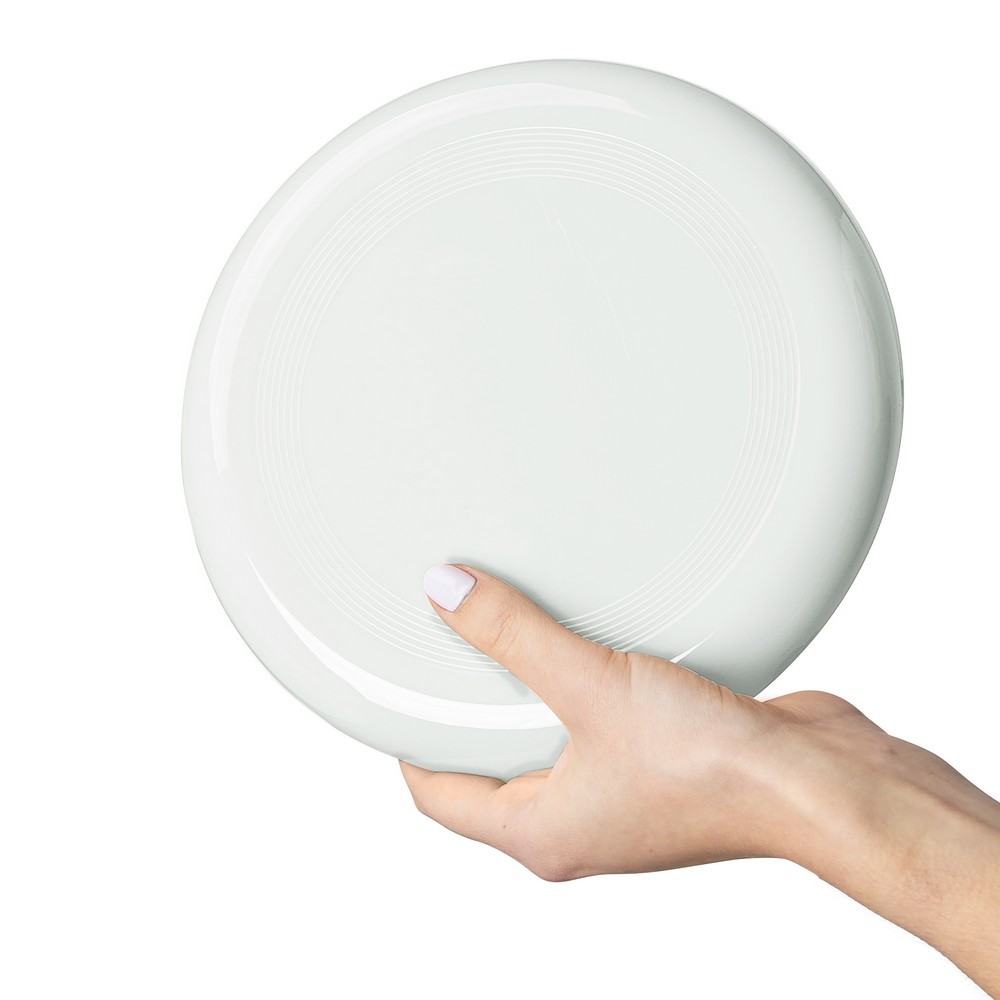 Frisbee z własnym nadrukiem, kolor biały