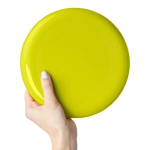 Frisbee z własnym nadrukiem, kolor żółty