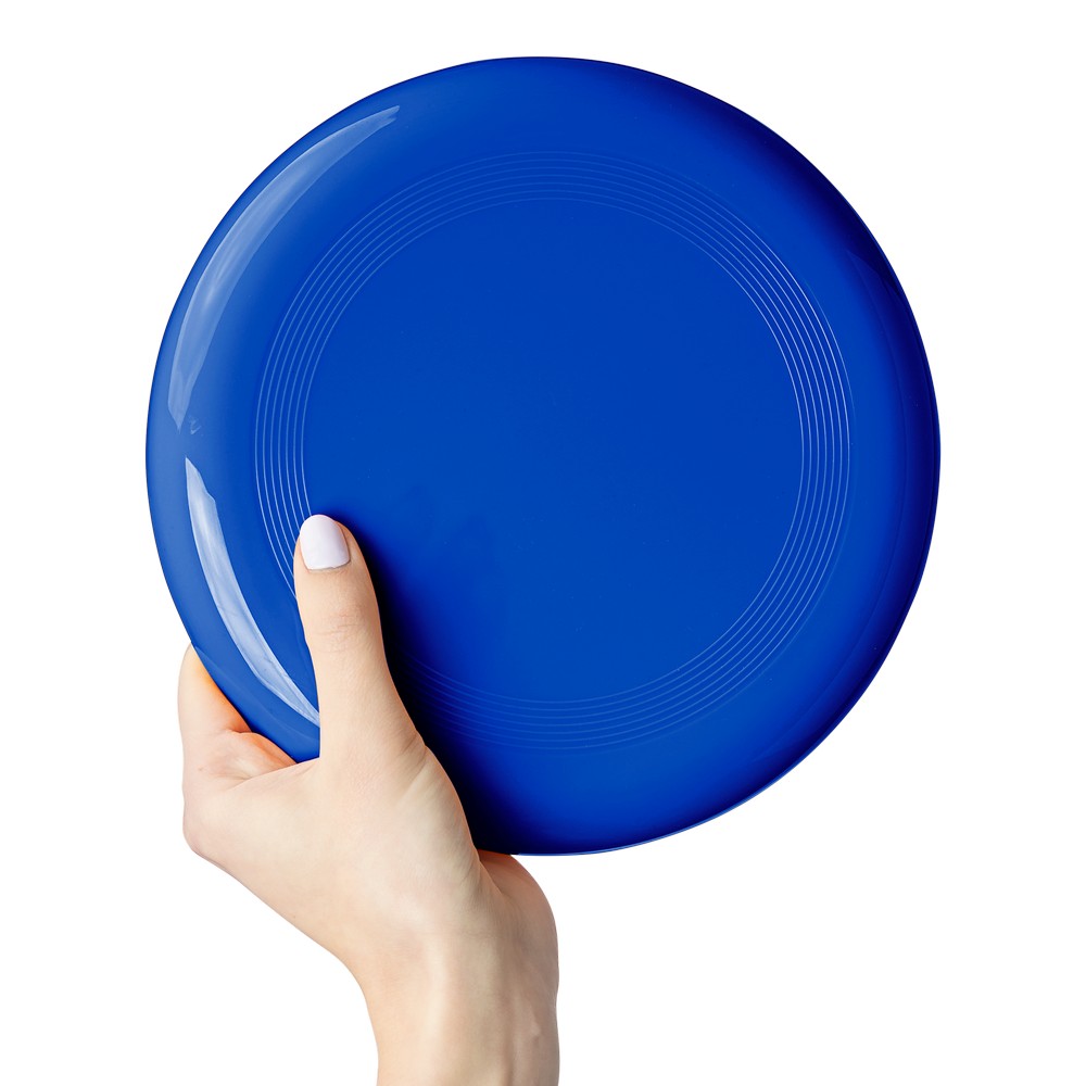 Frisbee z własnym nadrukiem, kolor niebieski