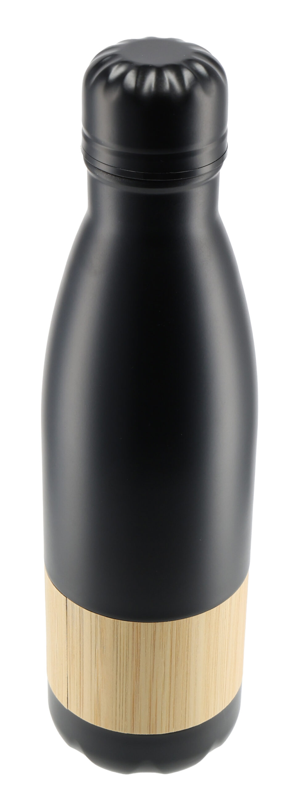 Butelka stalowa KOBE 750 ml - z logo z własnym nadrukiem, kolor czarny