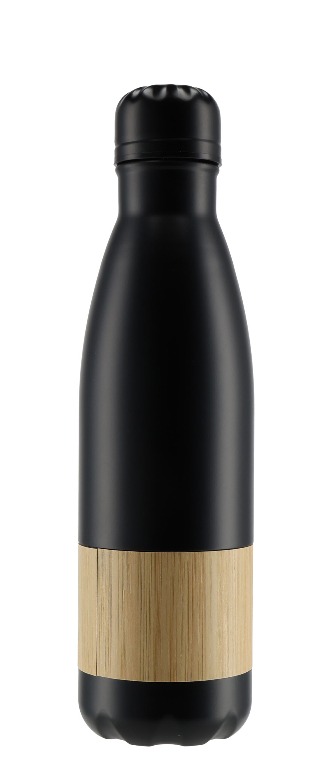 Butelka stalowa KOBE 750 ml - z logo z własnym nadrukiem, kolor czarny