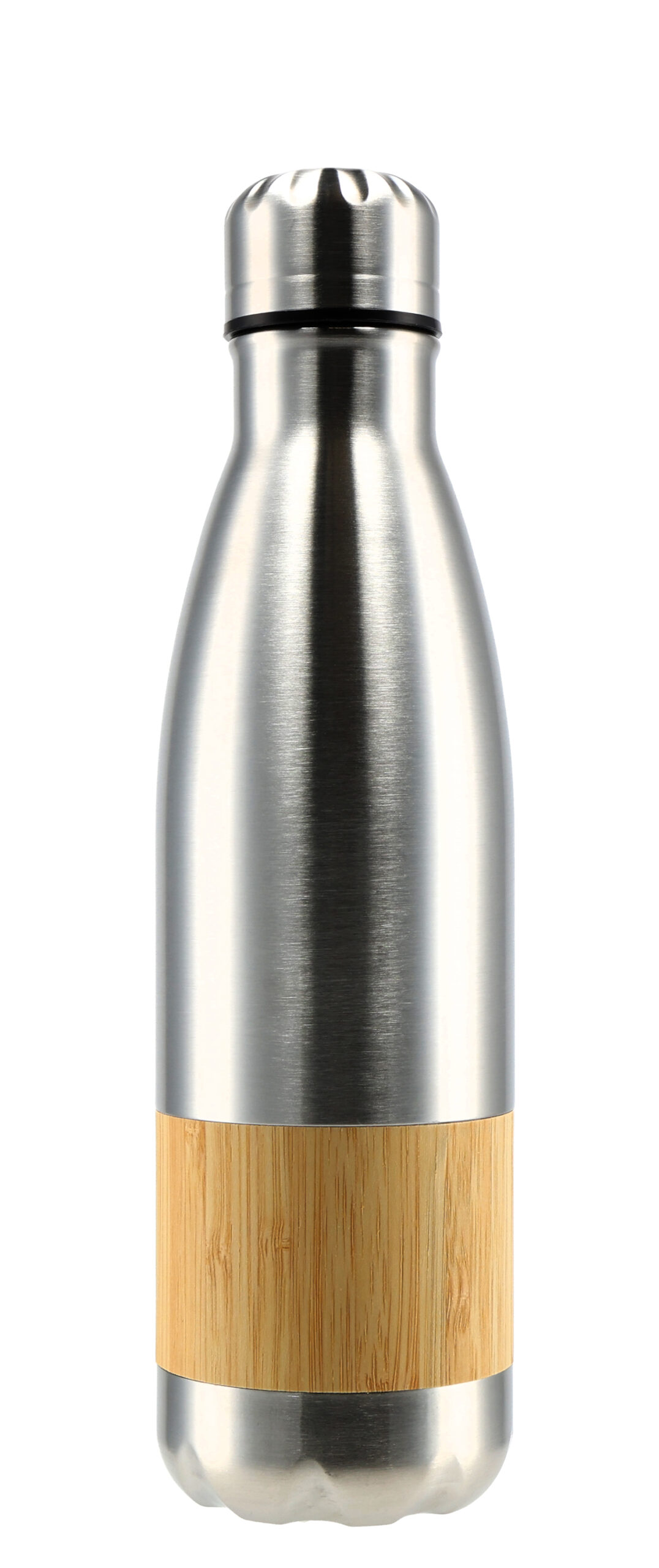 Butelka stalowa KOBE 750 ml - z logo z własnym nadrukiem, kolor szary