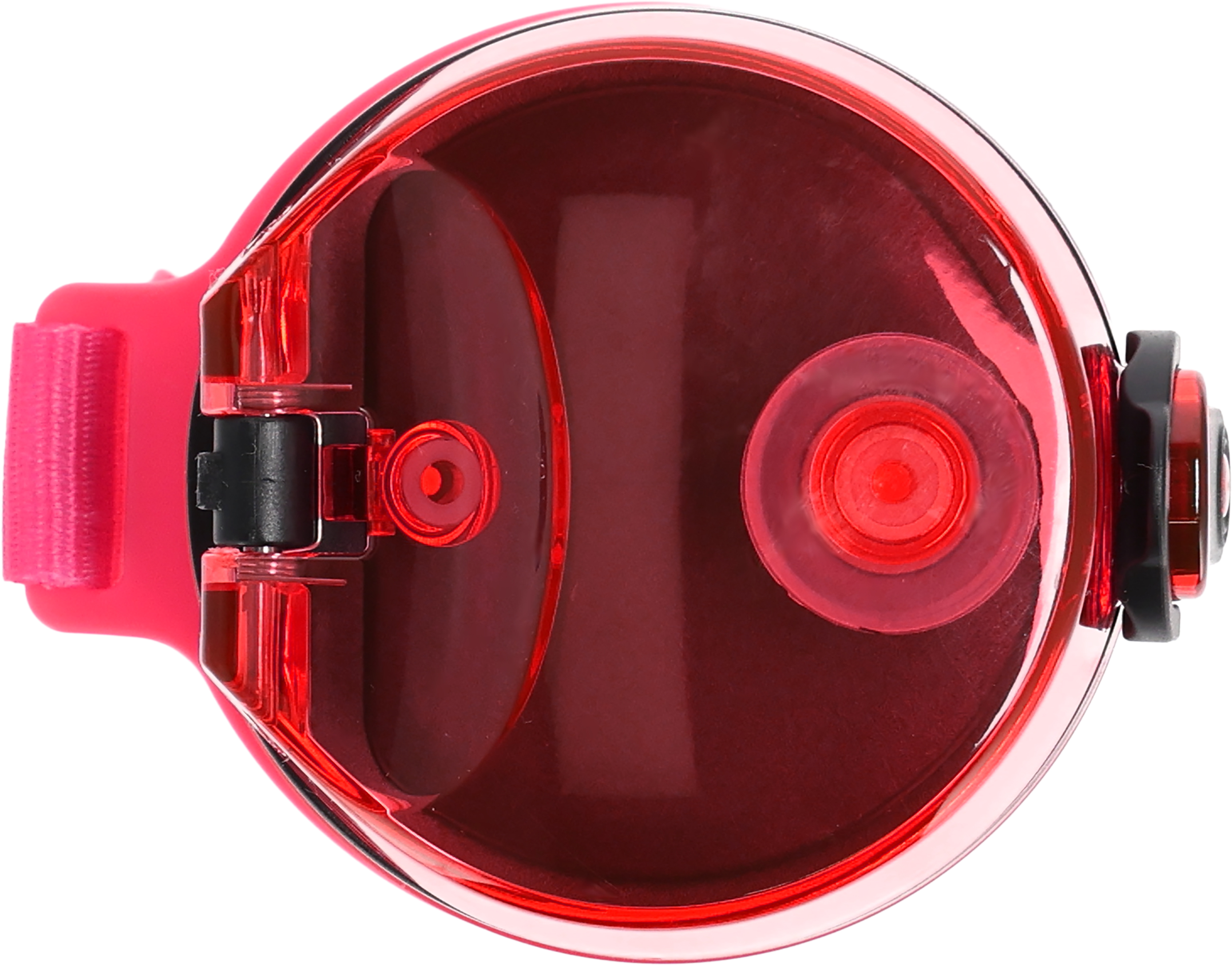 Butelka z tritanu BEAUMONT 570 ml - z logo z własnym nadrukiem, kolor różowy