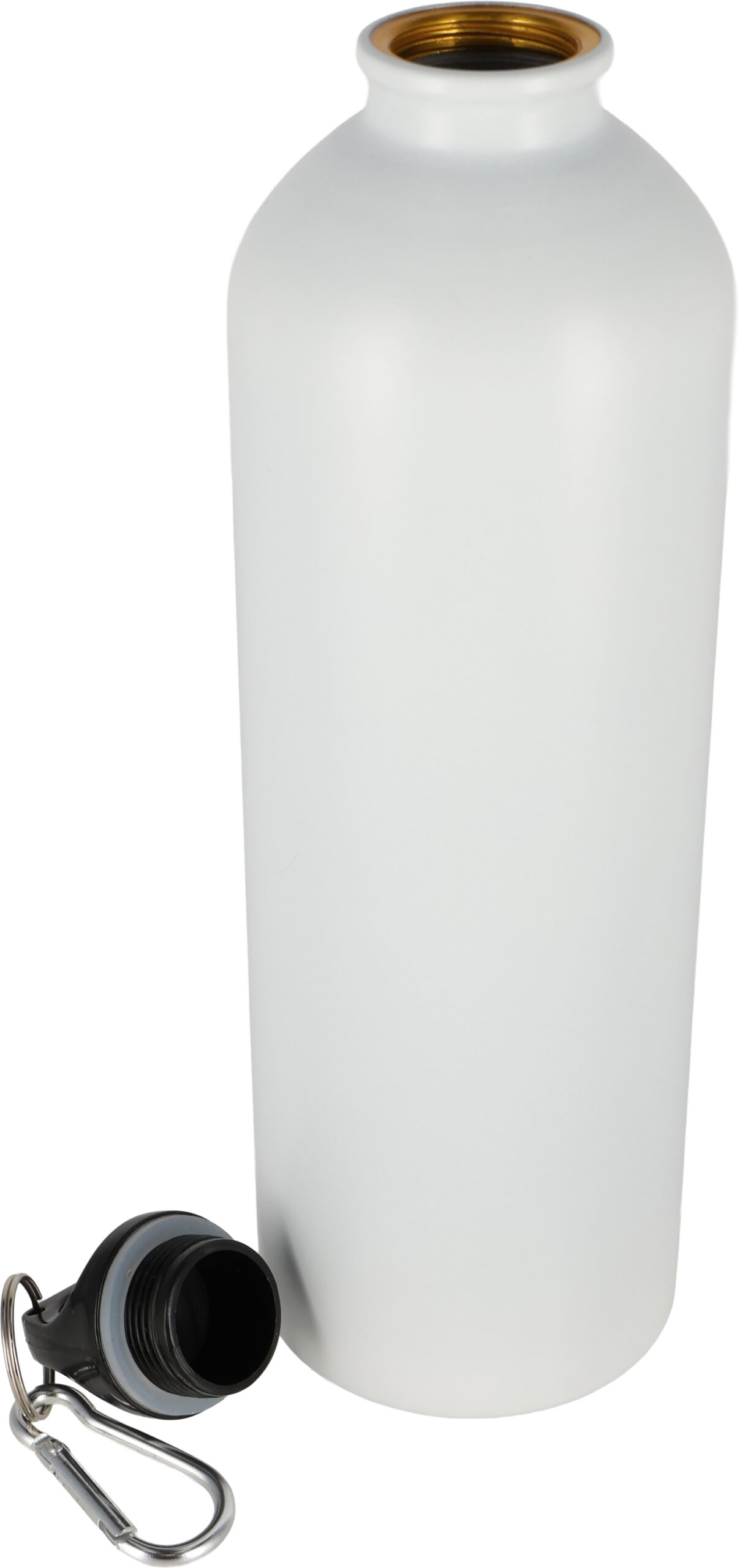 Butelka stalowa OSTROV 750 ml - z logo z własnym nadrukiem, kolor biały