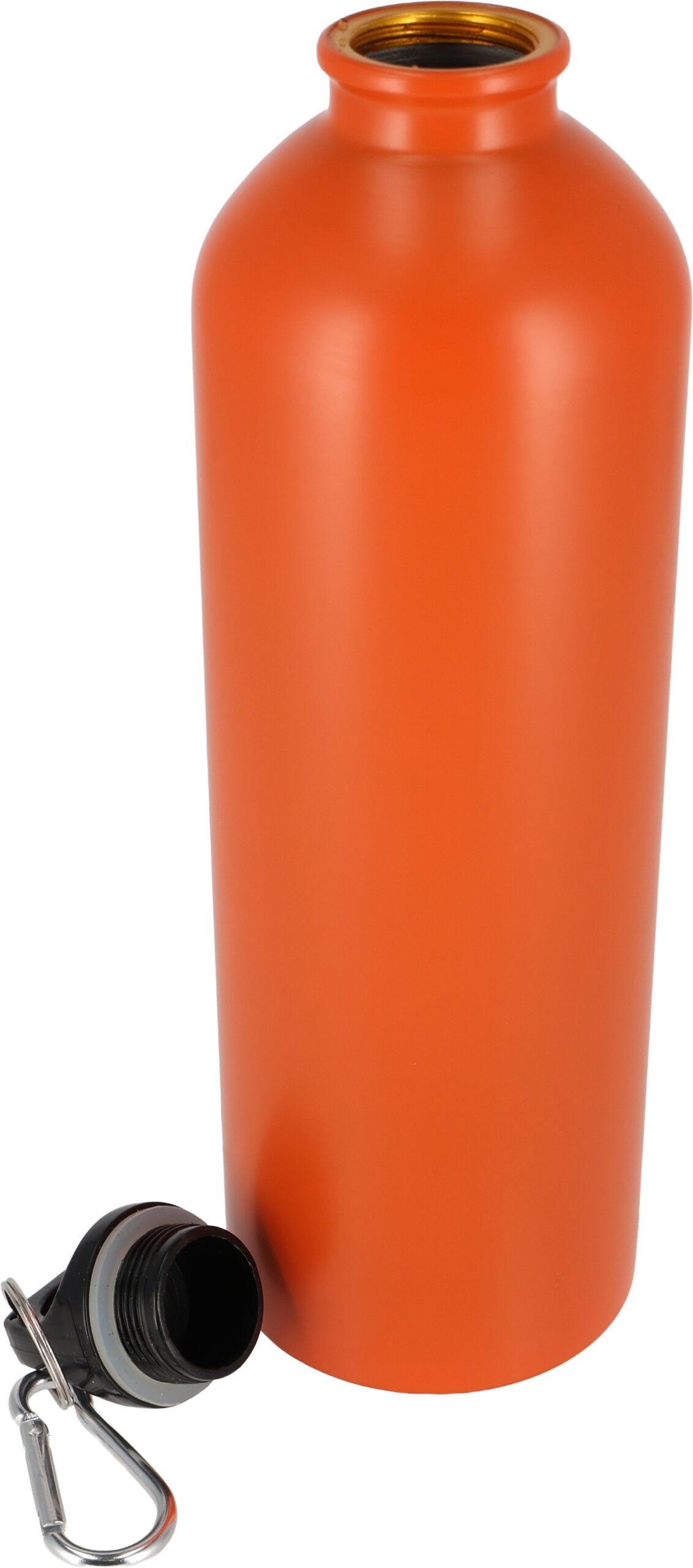 Butelka stalowa OSTROV 750 ml - z logo z własnym nadrukiem, kolor pomarańczowy