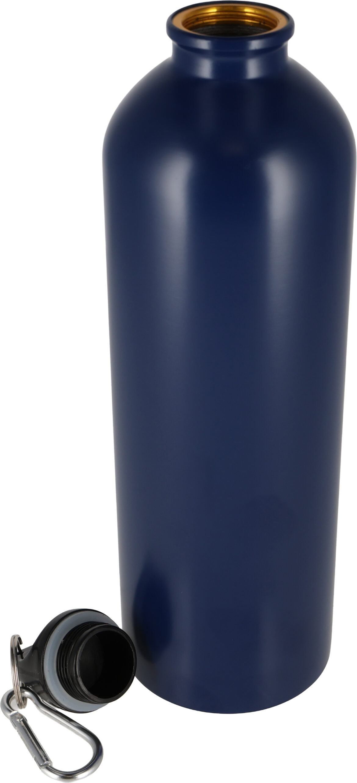 Butelka stalowa OSTROV 750 ml - z logo z własnym nadrukiem, kolor granatowy