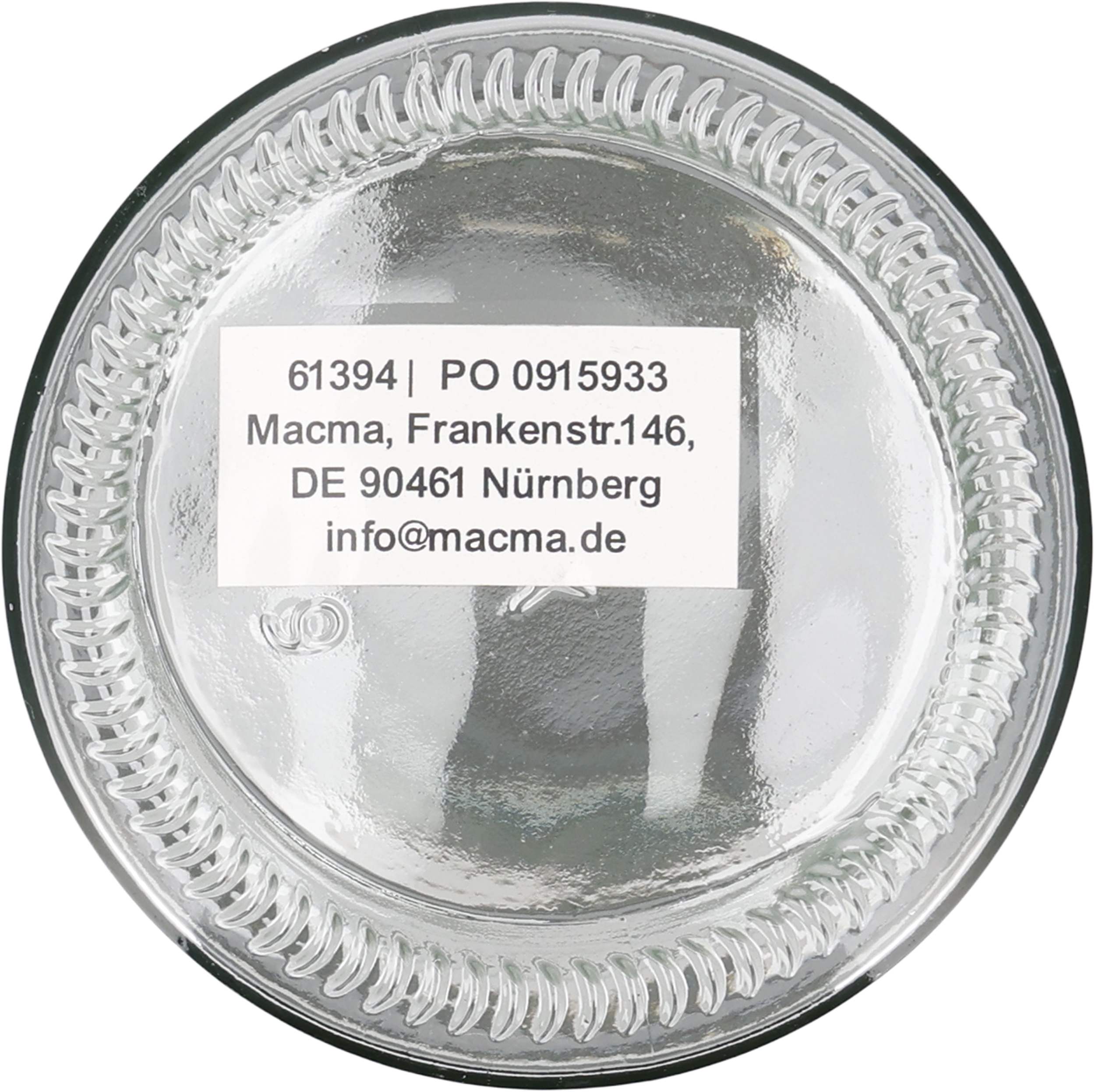 Butelka szklana INDIANAPOLIS 500 ml - z logo z własnym nadrukiem, kolor przeźroczysty