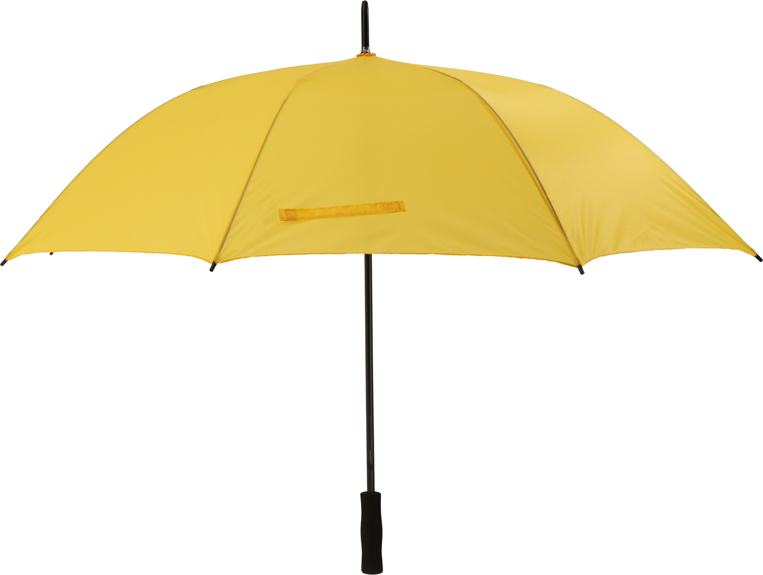 Parasol automatyczny Ø130 cm SUEDERDEICH - z logo z własnym nadrukiem, kolor żółty