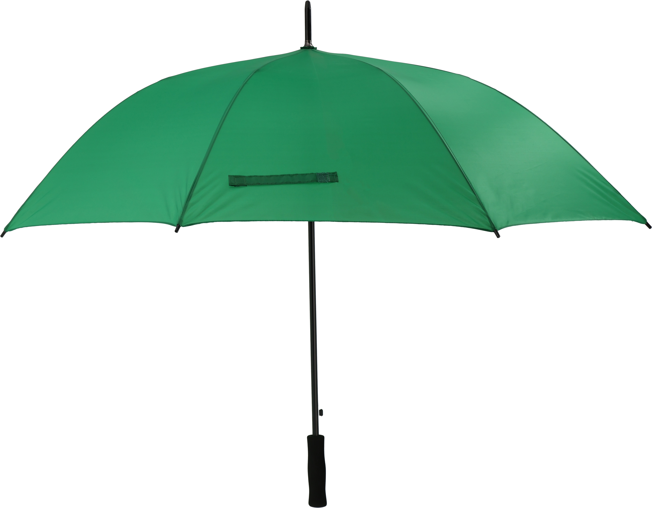 Parasol automatyczny Ø130 cm SUEDERDEICH - z logo z własnym nadrukiem, kolor zielony