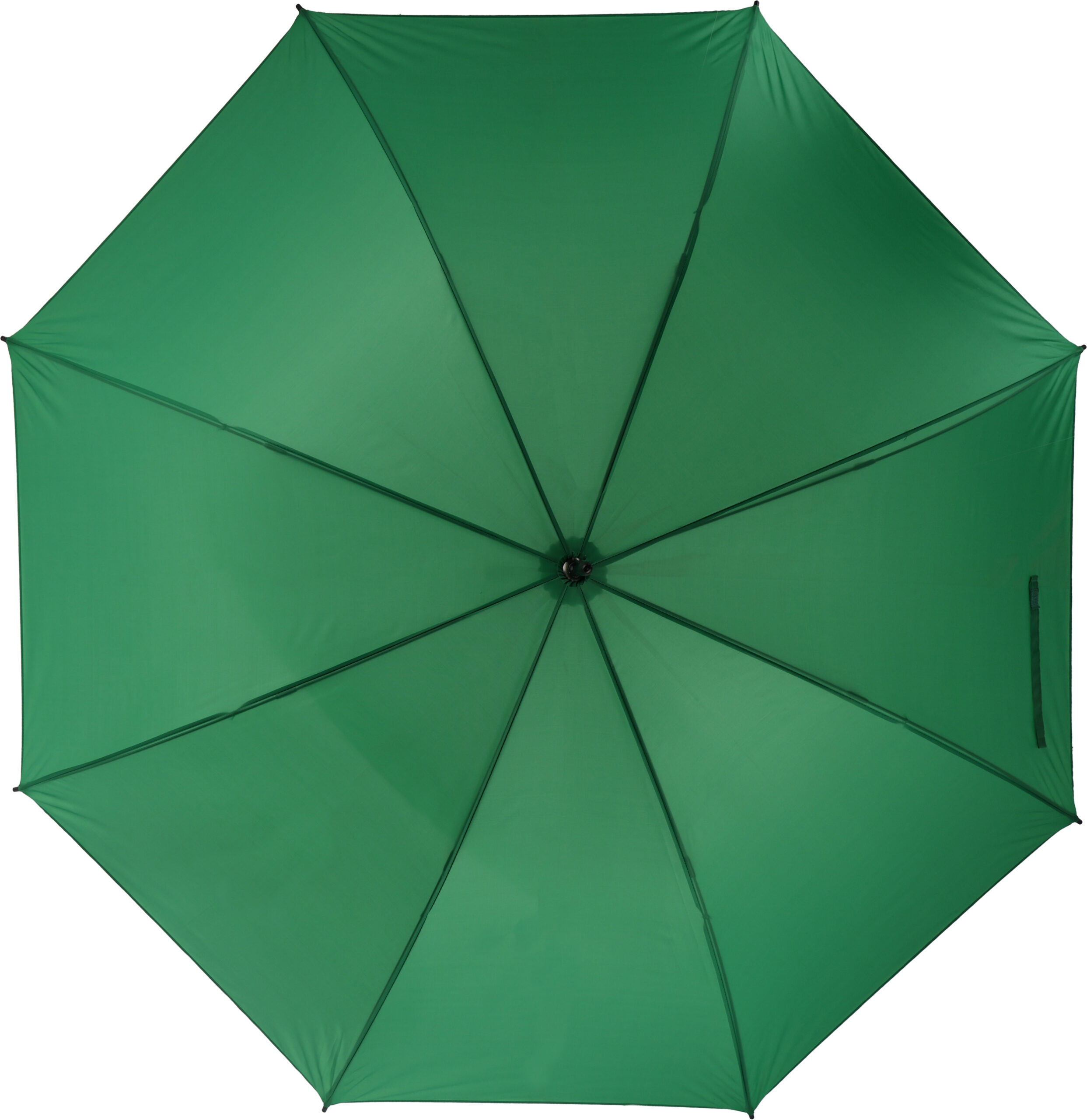 Parasol automatyczny Ø130 cm SUEDERDEICH - z logo z własnym nadrukiem, kolor zielony