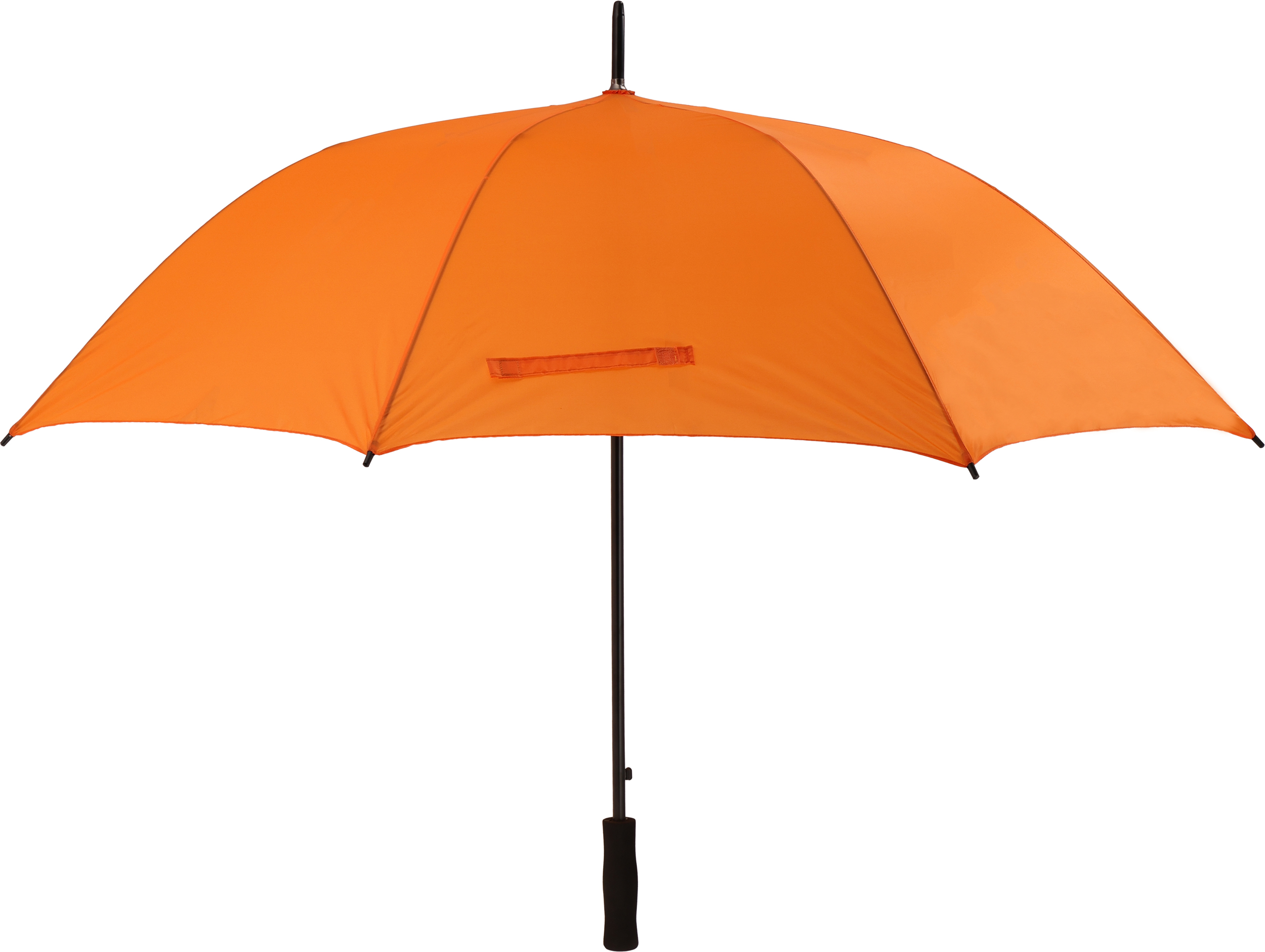 Parasol automatyczny Ø130 cm SUEDERDEICH - z logo z własnym nadrukiem, kolor pomarańczowy