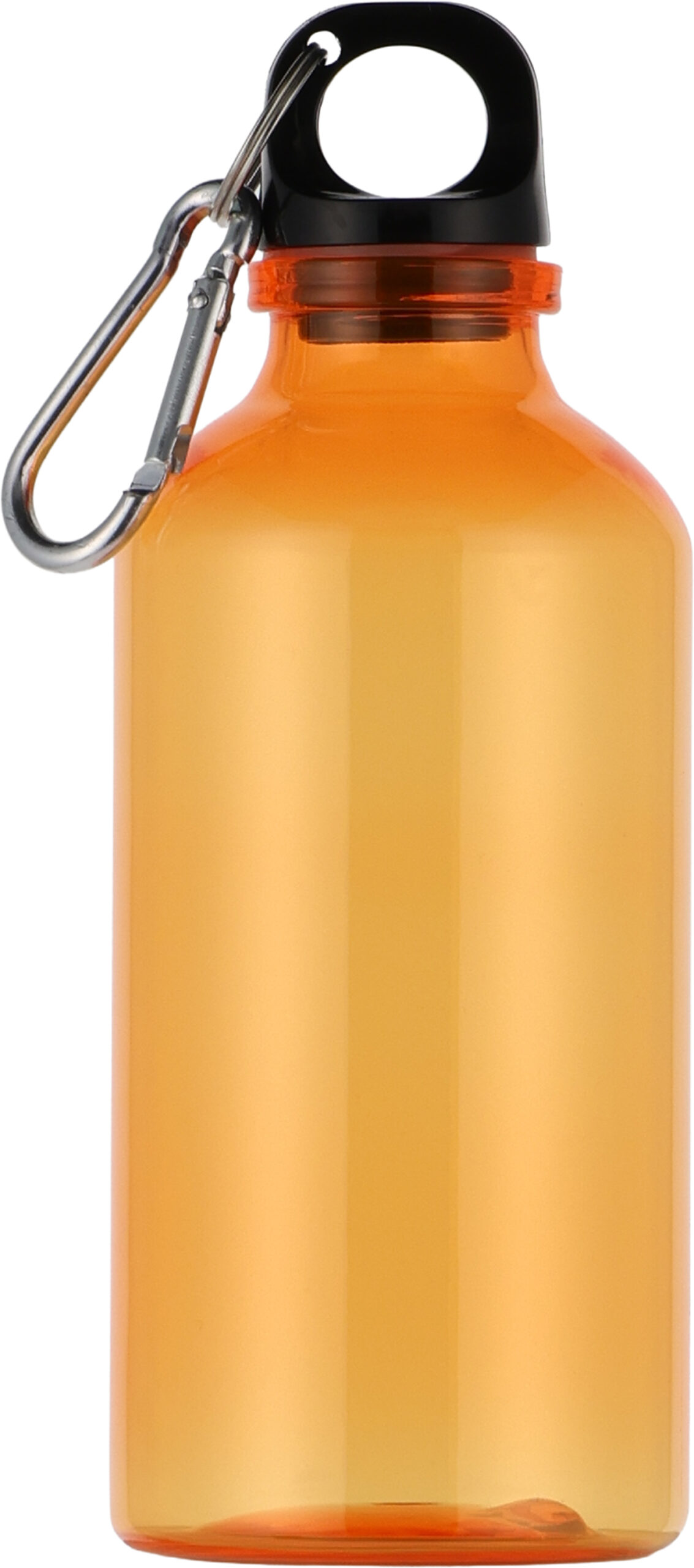 pomarańczowy Bidon z recyklingu MECHELEN 400 ml – z logo