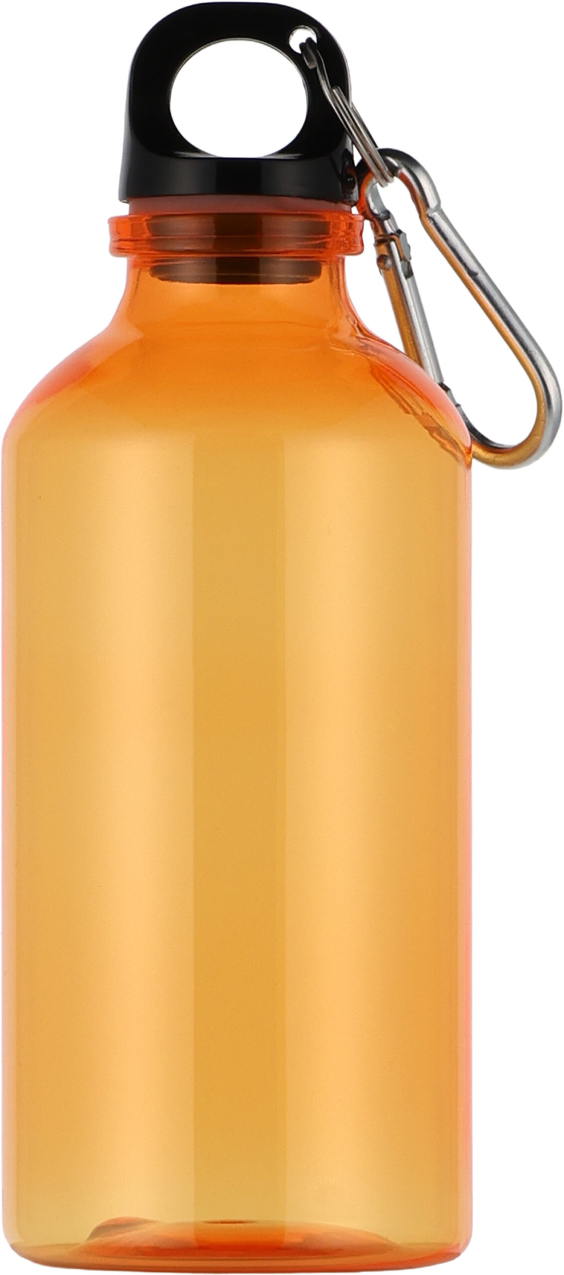 Bidon z recyklingu MECHELEN 400 ml - z logo z własnym nadrukiem, kolor pomarańczowy