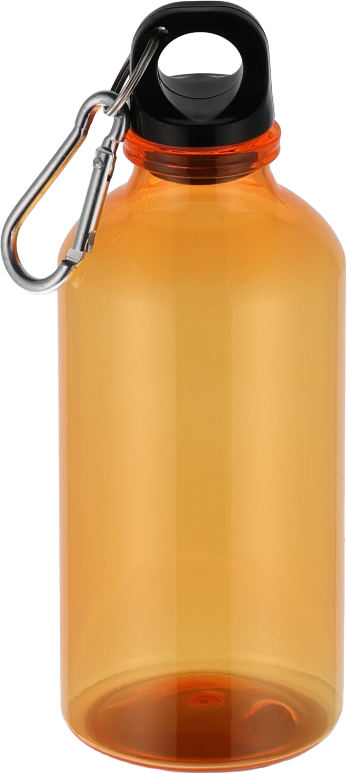 Bidon z recyklingu MECHELEN 400 ml - z logo z własnym nadrukiem, kolor pomarańczowy