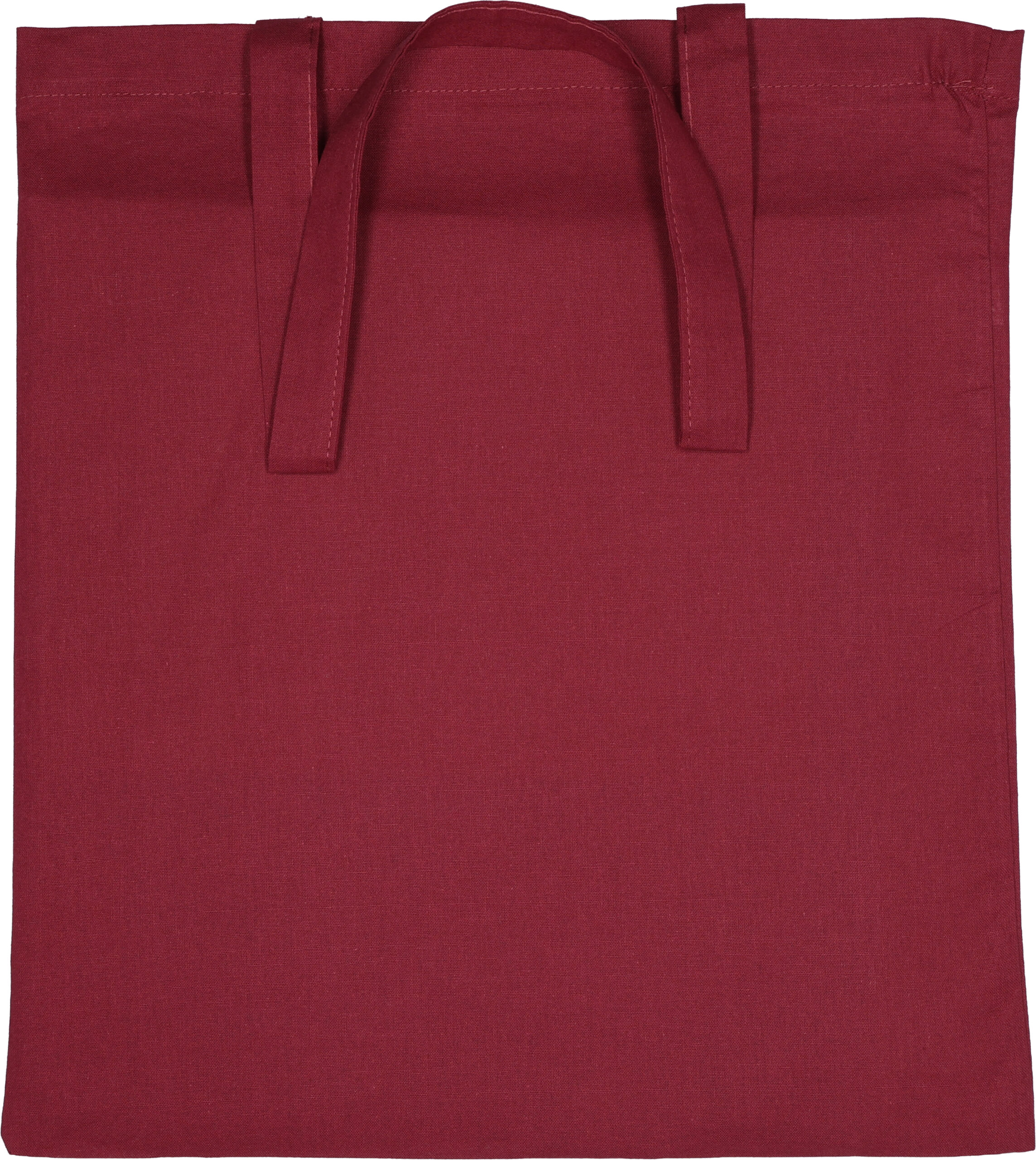 Torba bawełniana z długimi uszami 140 g/m2 COPENHAGEN - z logo z własnym nadrukiem, kolor bordowy