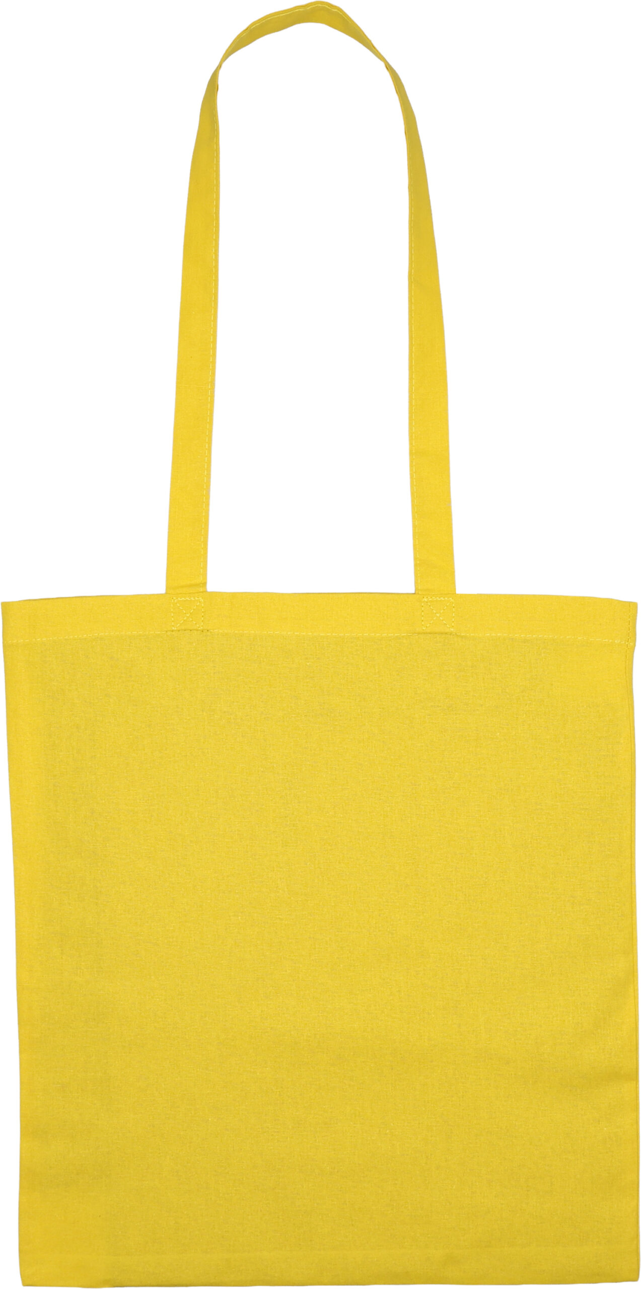 Torba bawełniana z długimi uszami 140 g/m2 COPENHAGEN - z logo z własnym nadrukiem, kolor żółty