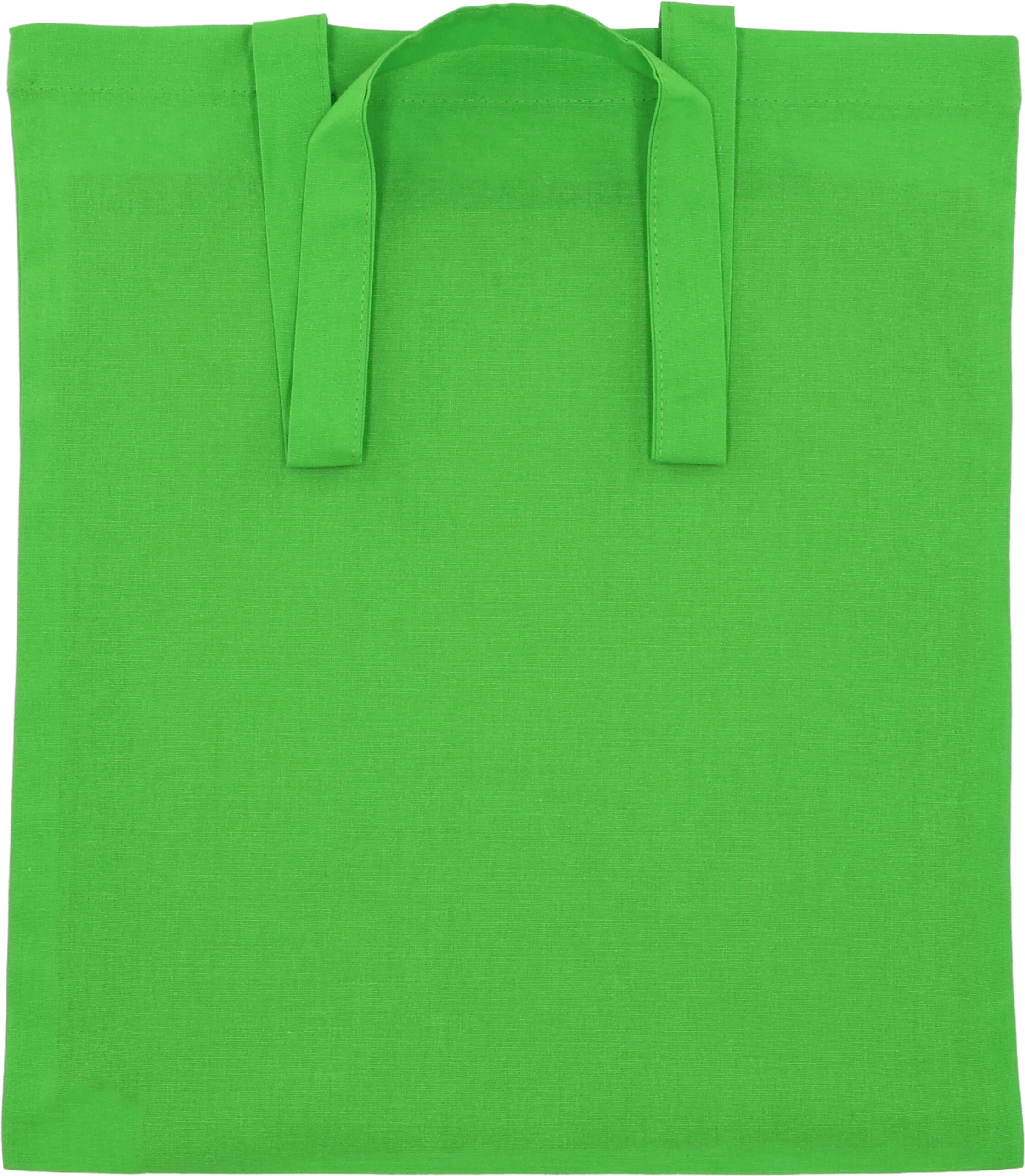 Torba bawełniana z długimi uszami 140 g/m2 COPENHAGEN - z logo z własnym nadrukiem, kolor jasnozielony