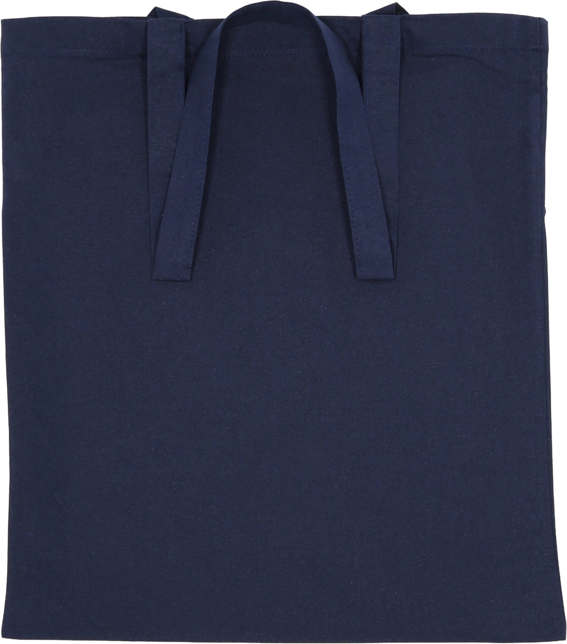 Torba bawełniana z długimi uszami 140 g/m2 COPENHAGEN - z logo z własnym nadrukiem, kolor granatowy