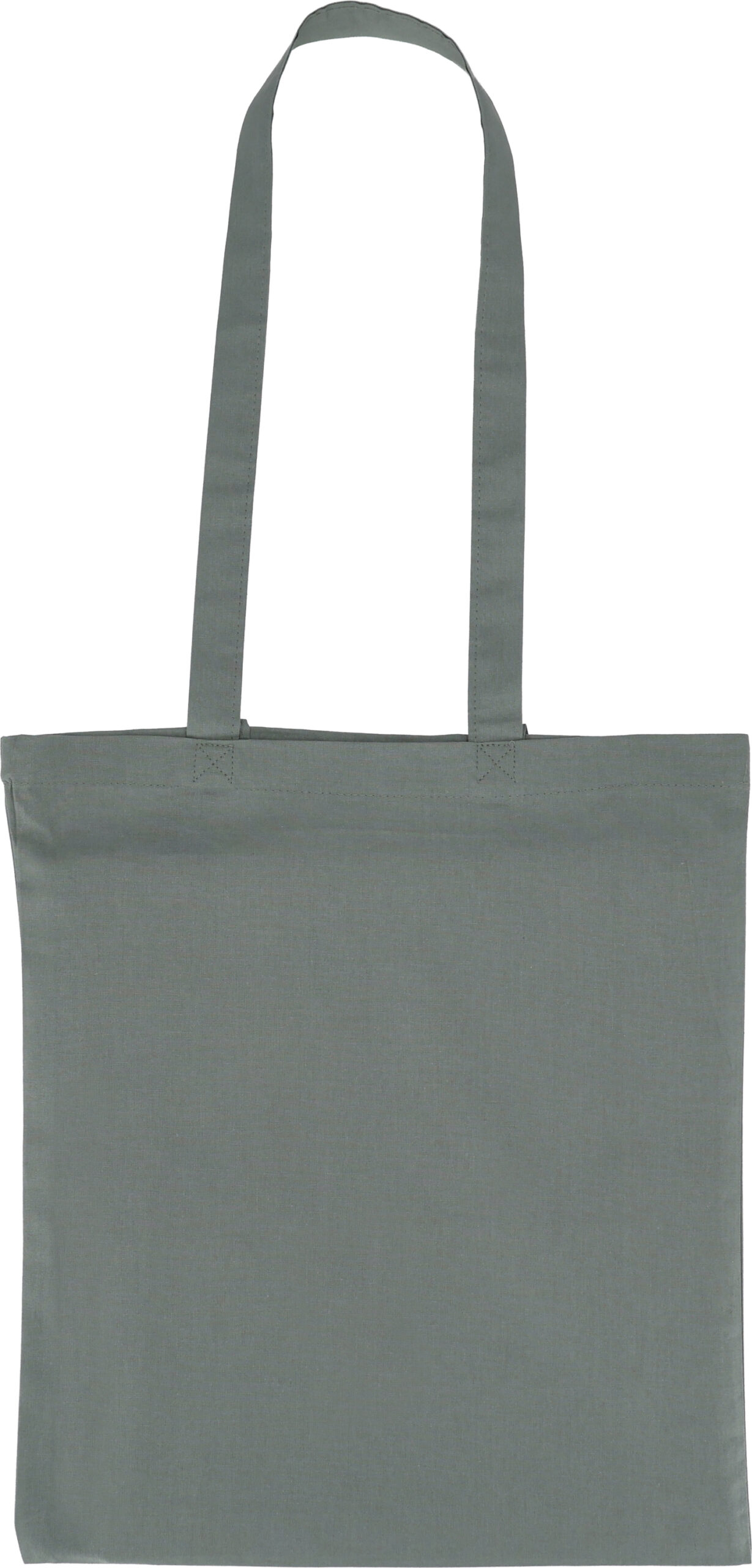 ciemnoszary Torba bawełniana z długimi uszami 140 g/m2 COPENHAGEN – z logo