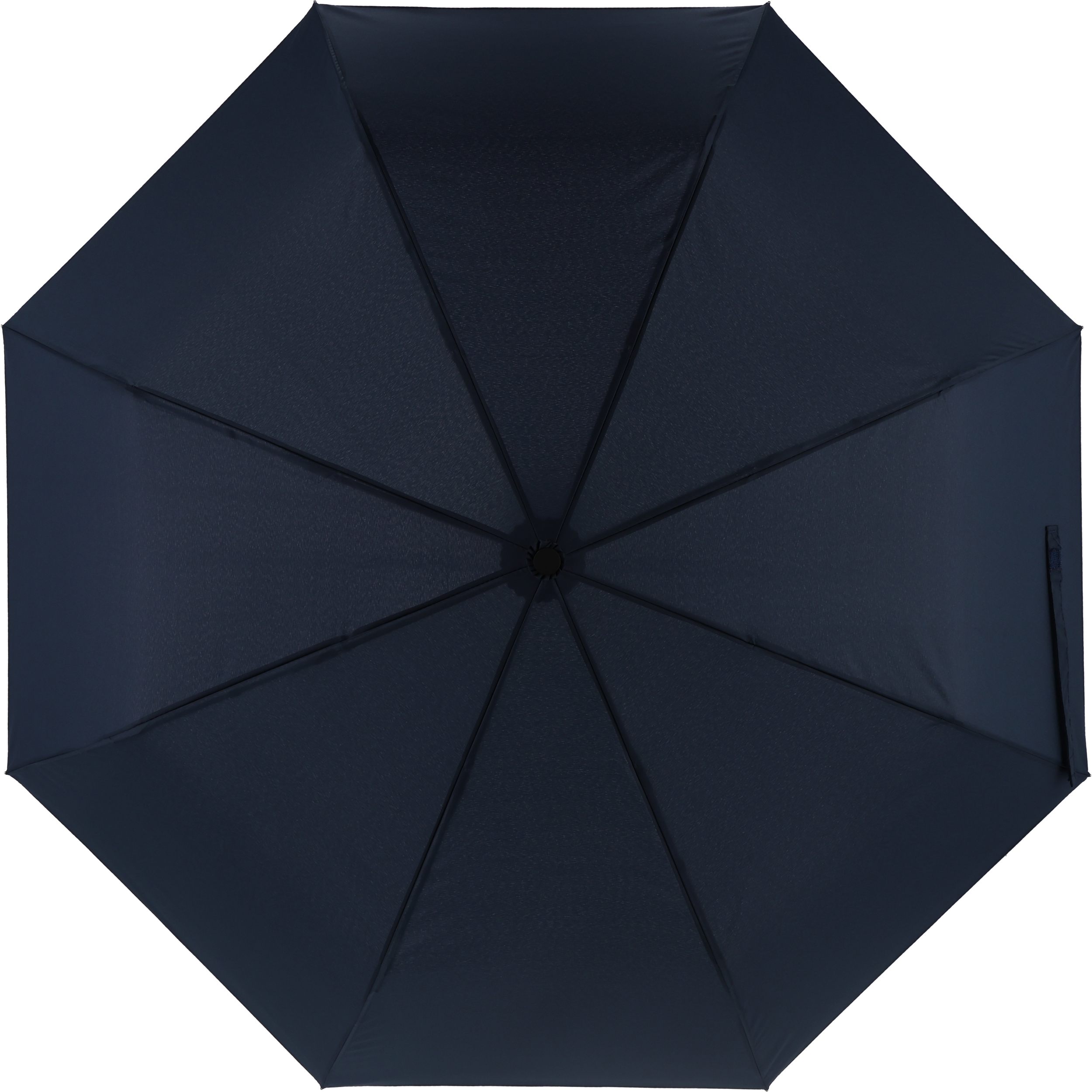 Parasol automatyczny Ø100 cm rPET IPSWICH - z logo z własnym nadrukiem, kolor granatowy
