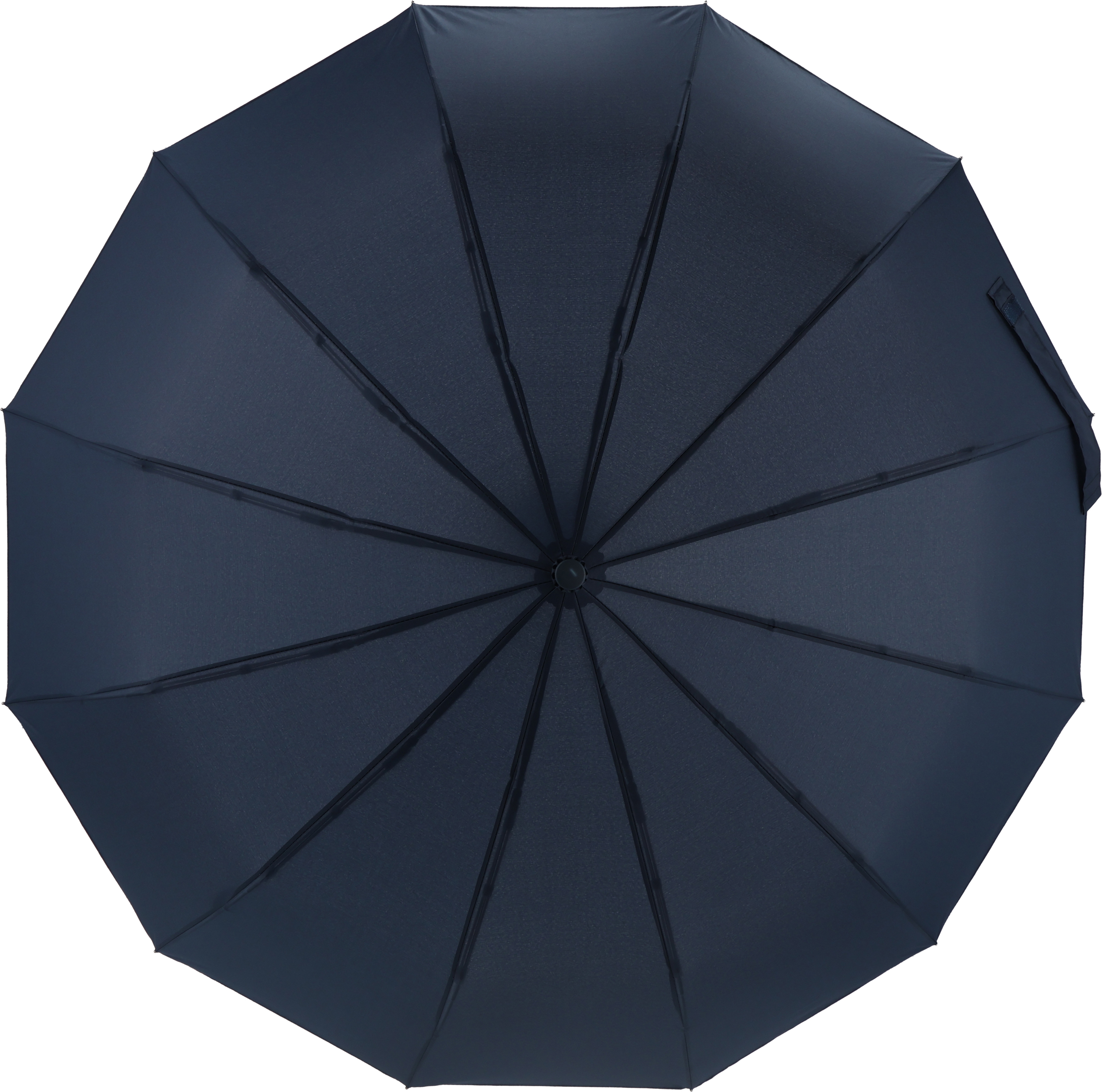 Parasol automatyczny Ø103 cm OMAHA - z logo z własnym nadrukiem, kolor granatowy