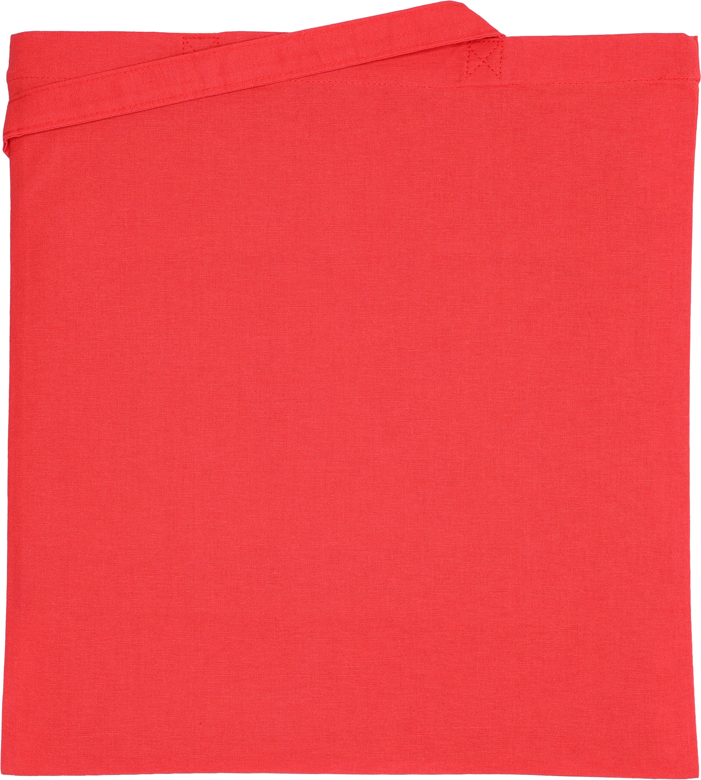 Torba z bawełny organicznej z długimi uszami 180 g/m2 BRANSLEY - z logo z własnym nadrukiem, kolor czerwony