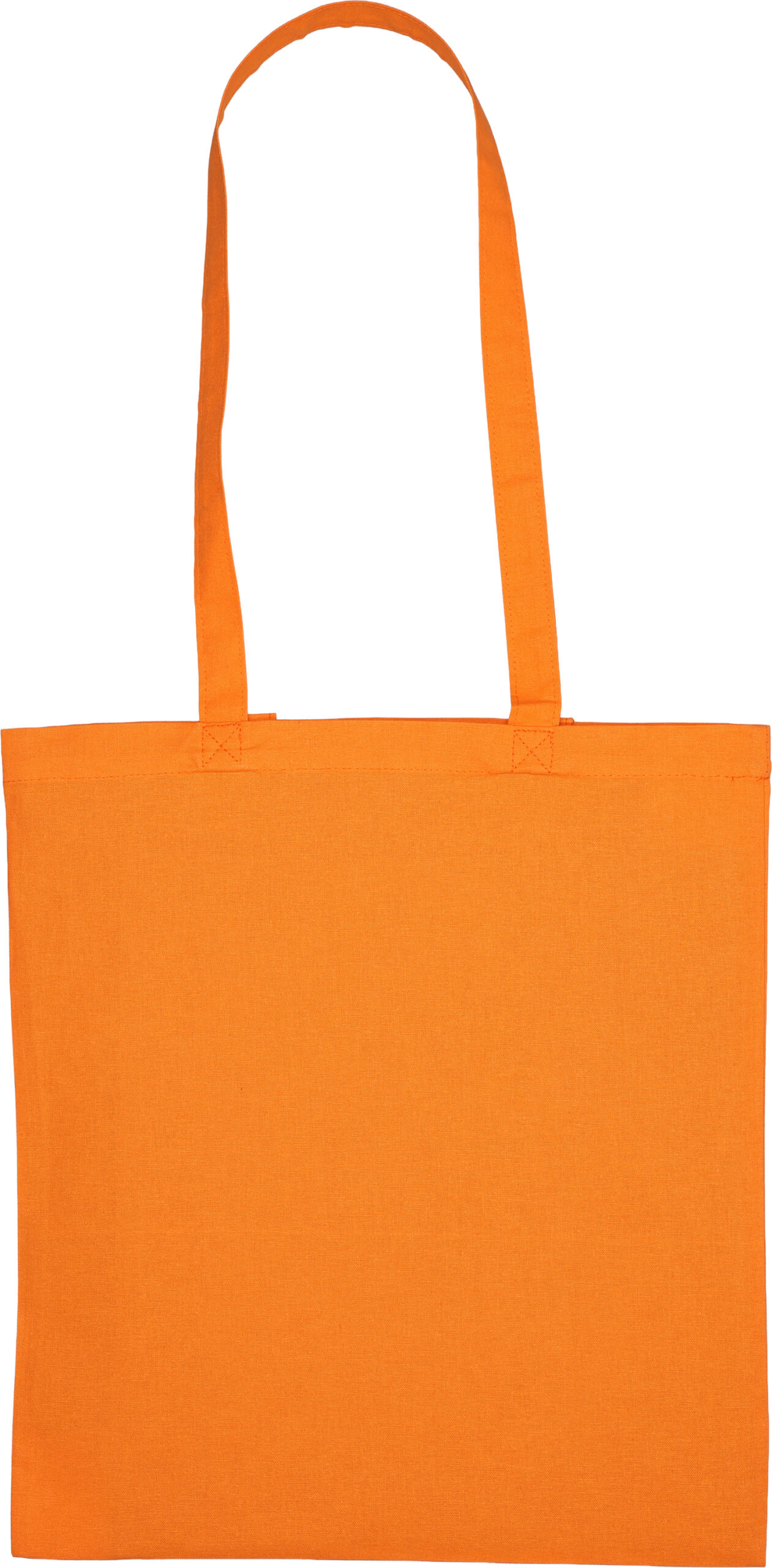 pomarańczowy Torba z bawełny organicznej z długimi uszami 180 g/m2 BRANSLEY – z logo