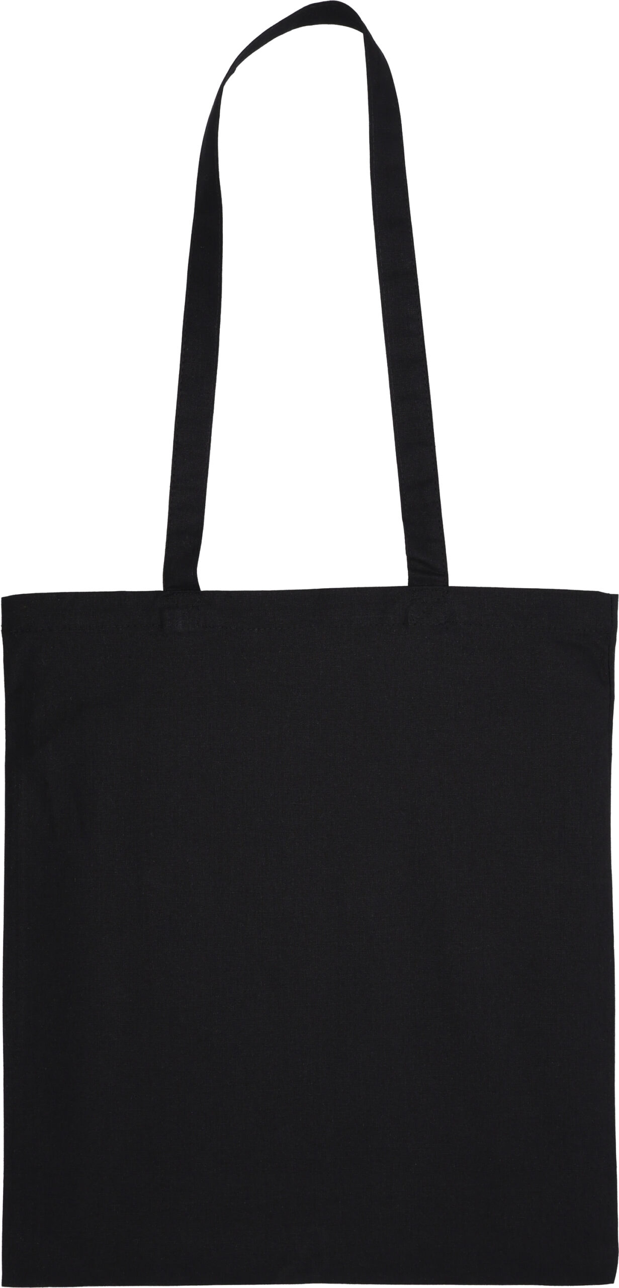 czarny Torba z bawełny organicznej z długimi uszami 180 g/m2 BRANSLEY – z logo