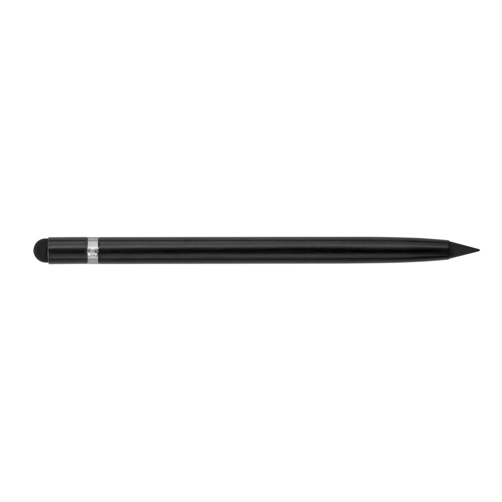 "Wieczny" ołówek, touch pen | Evald z własnym nadrukiem, kolor czarny