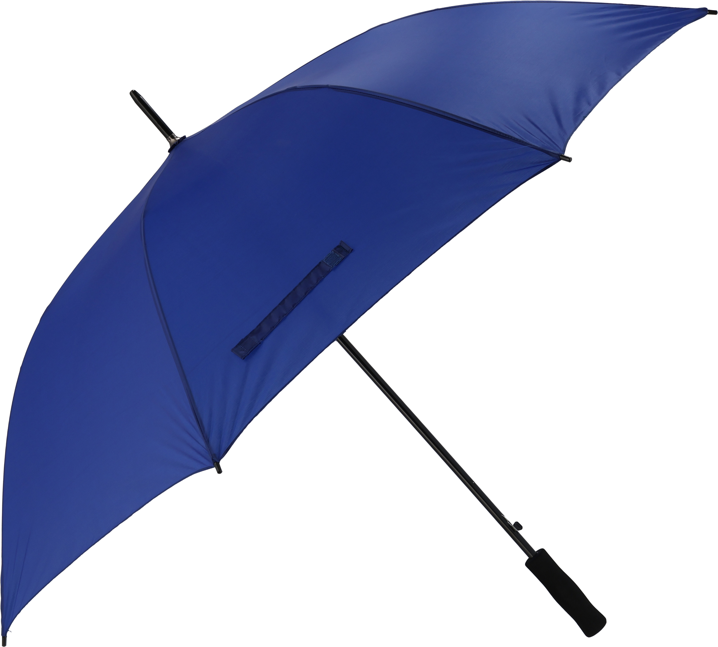 Parasol automatyczny Ø130 cm SUEDERDEICH - z logo z własnym nadrukiem, kolor niebieski