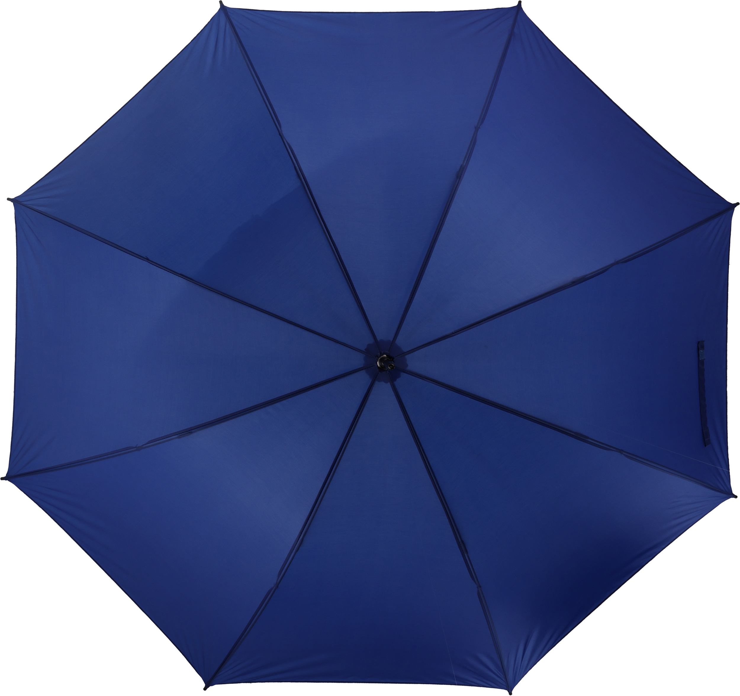 Parasol automatyczny Ø130 cm SUEDERDEICH - z logo z własnym nadrukiem, kolor niebieski