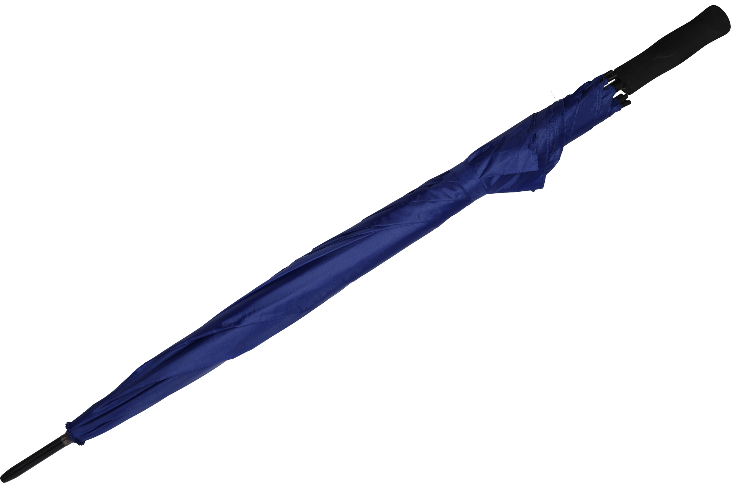 Parasol automatyczny Ø130 cm SUEDERDEICH - z logo z własnym nadrukiem, kolor niebieski