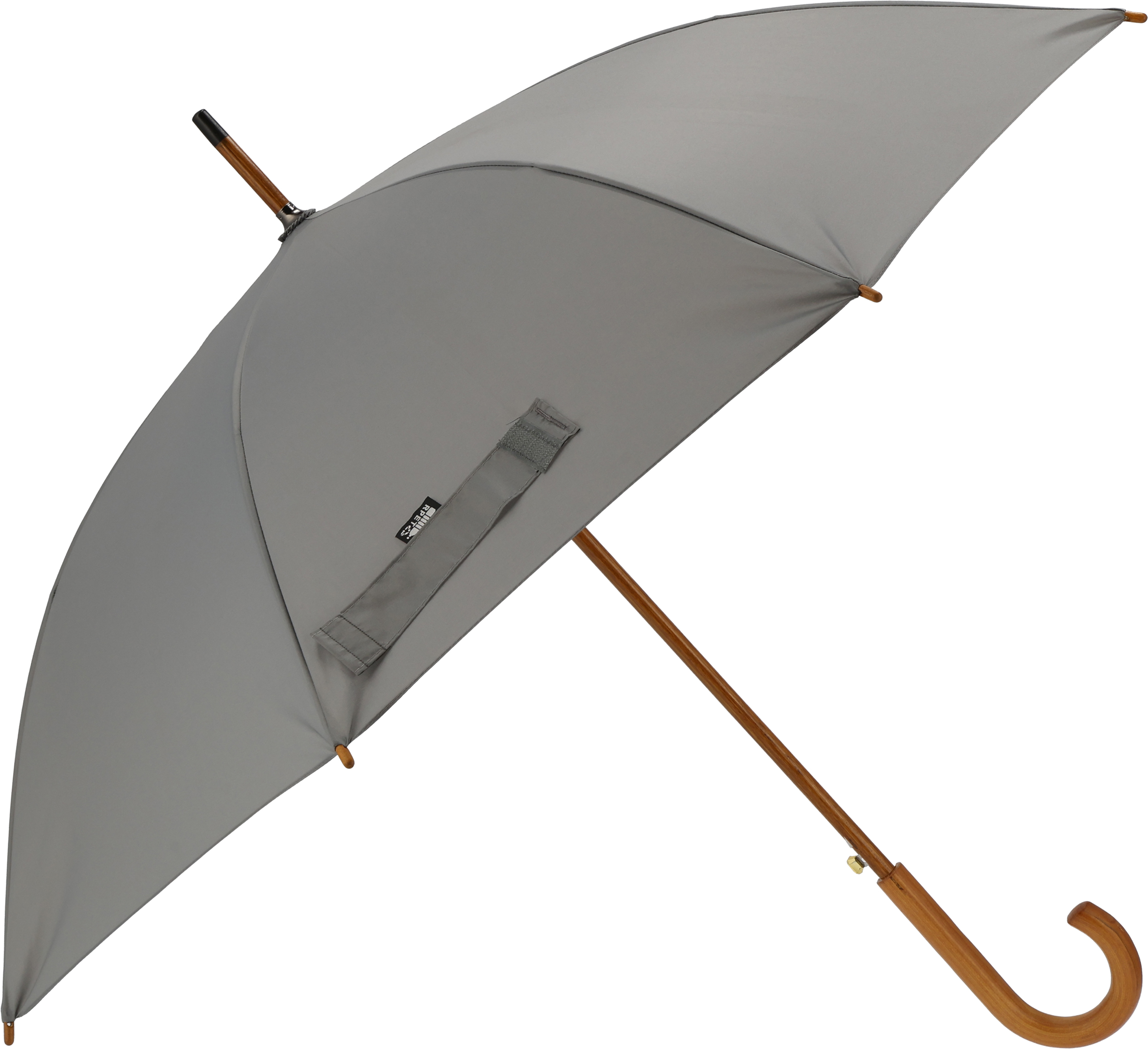 Parasol automatyczny Ø105 rPET HASSELT - z logo z własnym nadrukiem, kolor szary