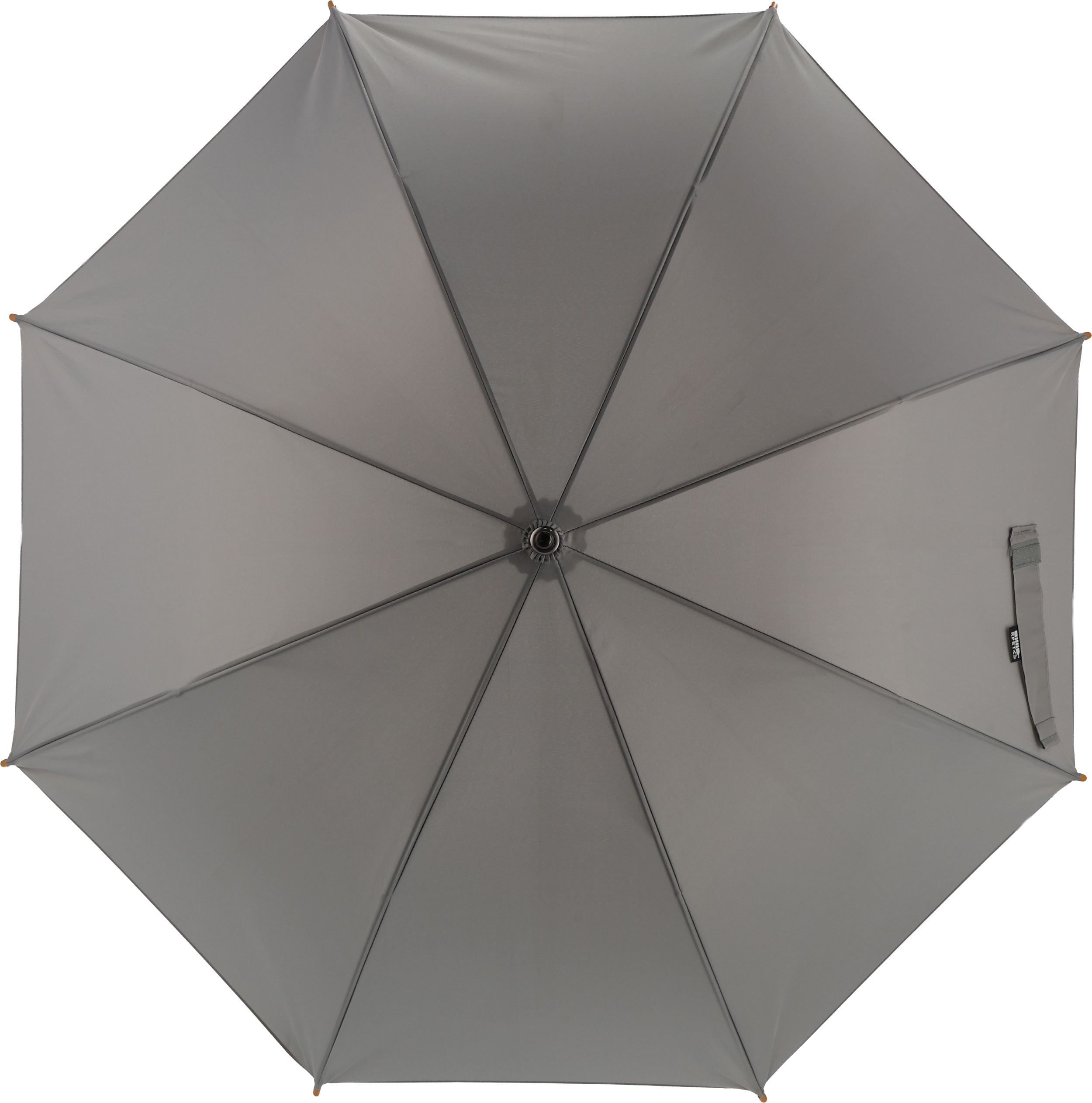 Parasol automatyczny Ø105 rPET HASSELT - z logo z własnym nadrukiem, kolor szary