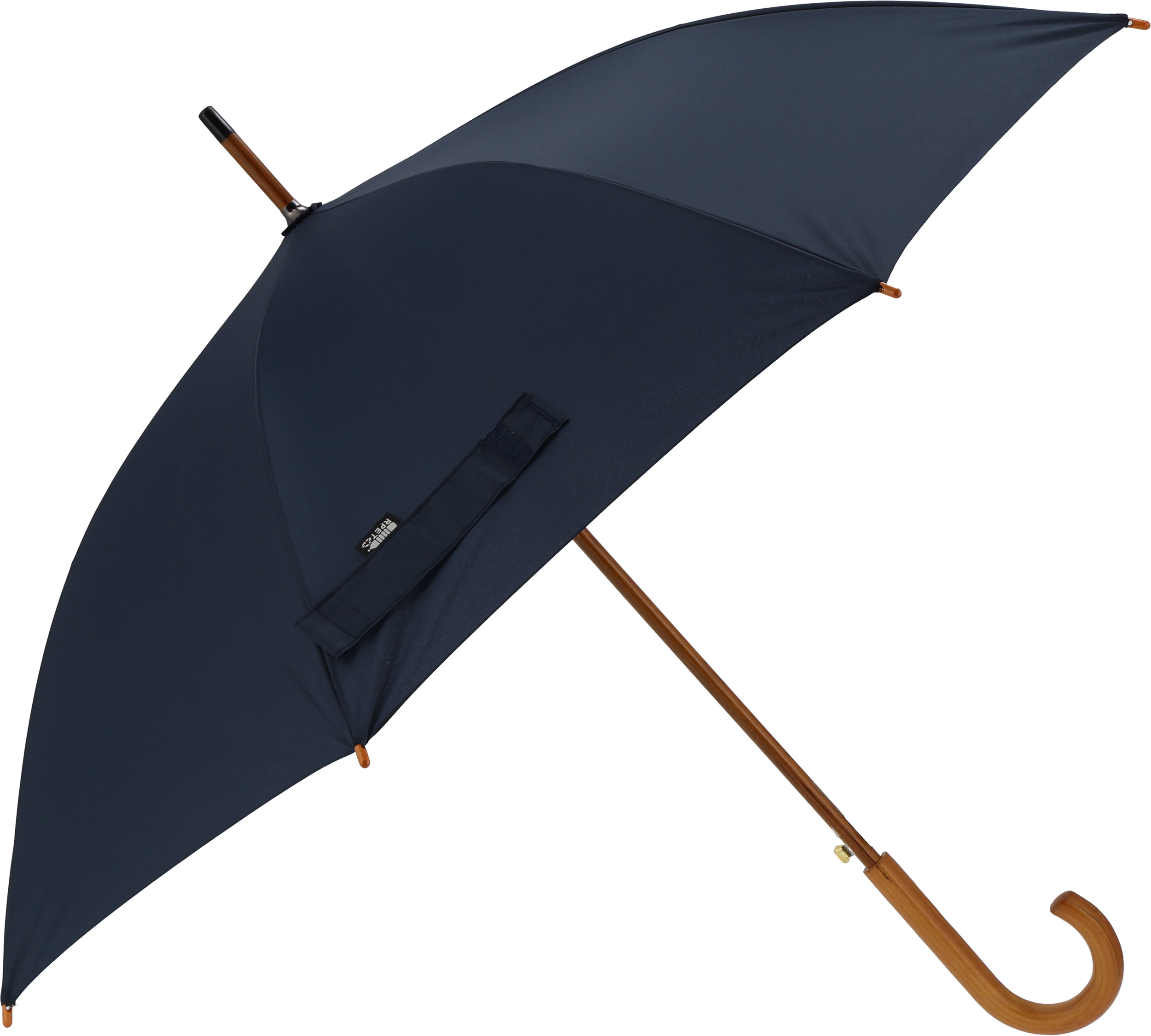 Parasol automatyczny Ø105 rPET HASSELT - z logo z własnym nadrukiem, kolor granatowy