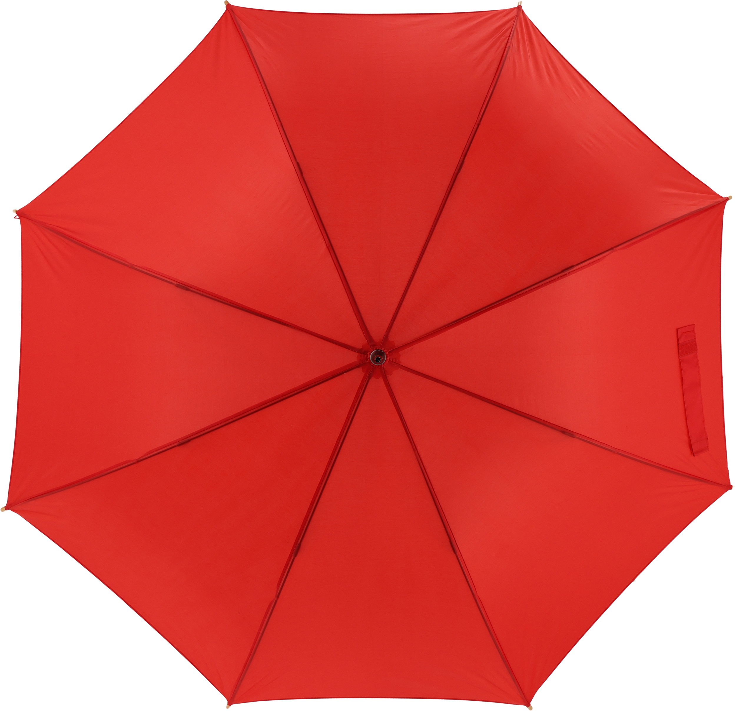 Parasol automatyczny Ø105 cm STOCKPORT - z logo z własnym nadrukiem, kolor czerwony