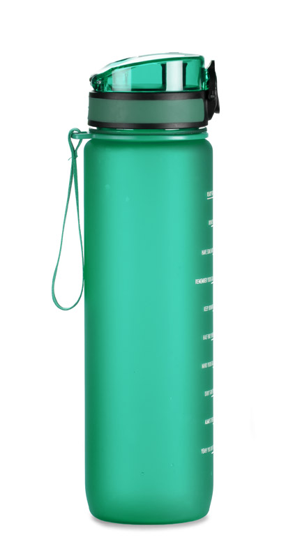 Bidon motywacyjny 1000 ml MOTIVA z własnym nadrukiem, kolor zielony