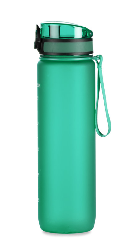 Bidon motywacyjny 1000 ml MOTIVA z własnym nadrukiem, kolor zielony