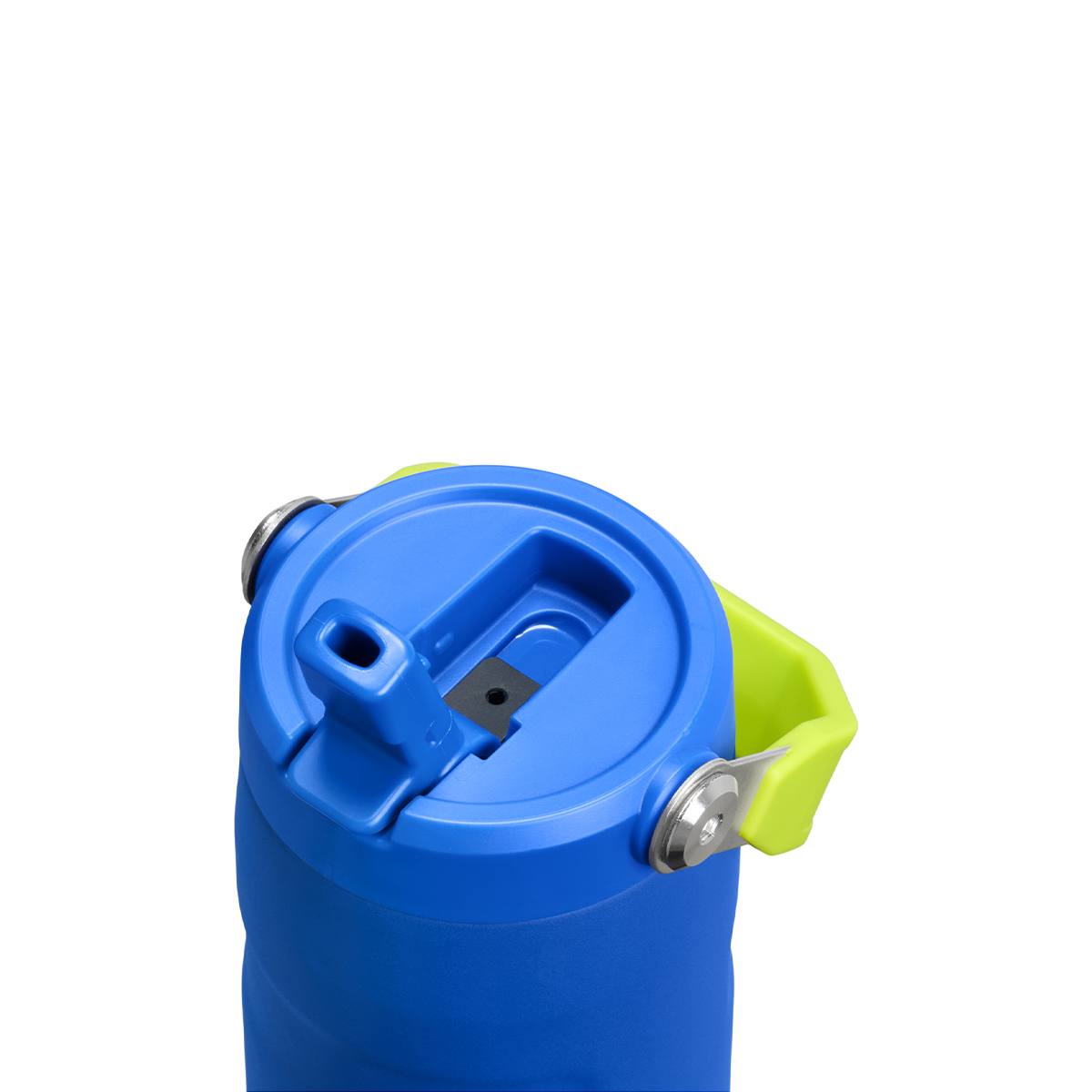 Butelka The IceFlow Bottle Flip Straw 2.0 0.47L z własnym nadrukiem, kolor Cobalt