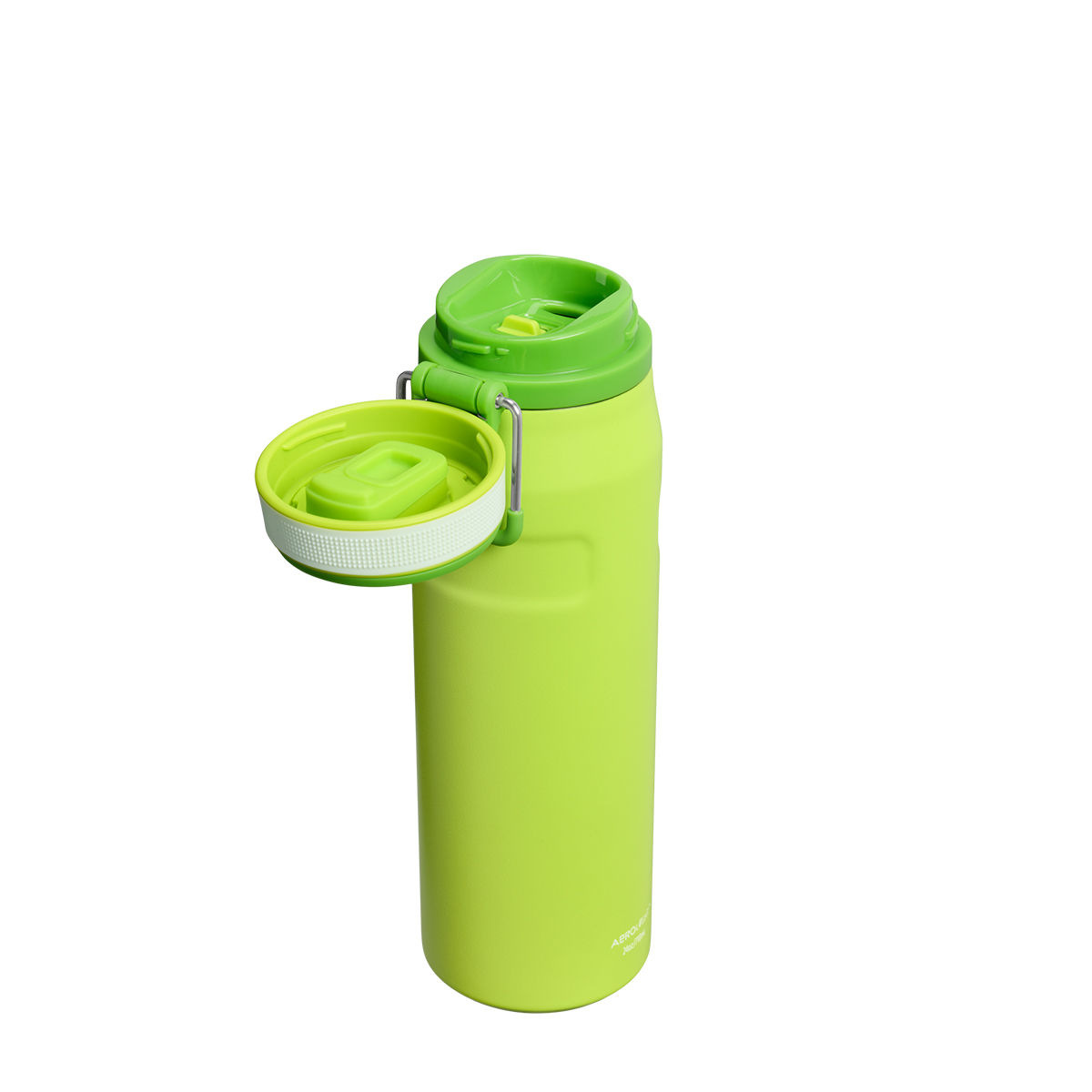 Butelka The IceFlow Bottle Twist Flip 0.7L z własnym nadrukiem, kolor Chartreuse