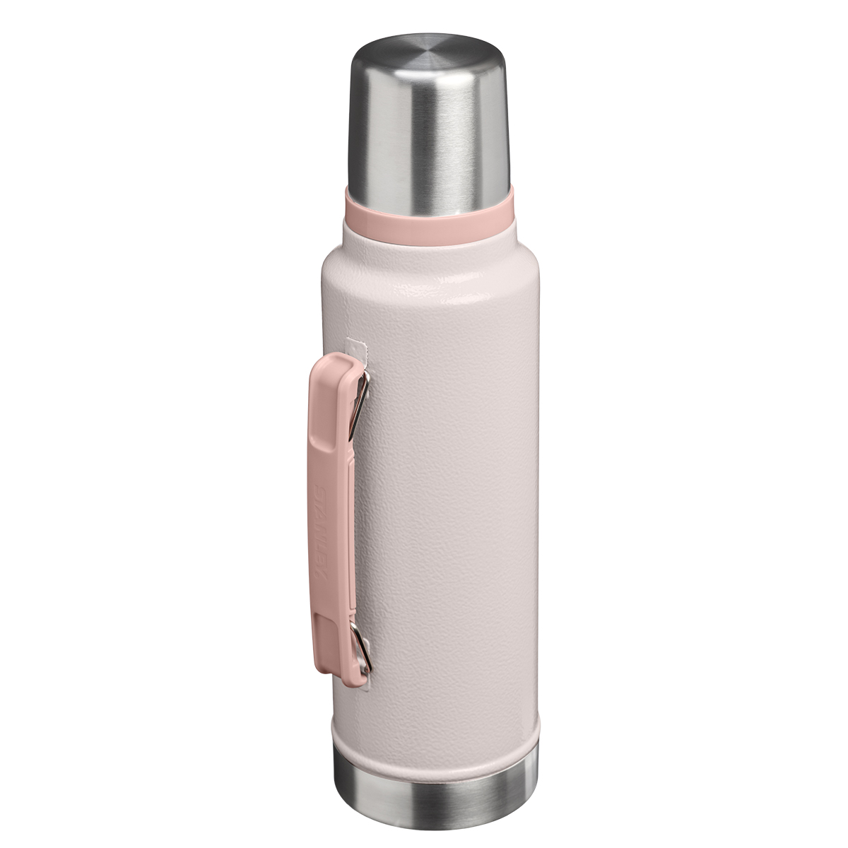 Termos The Legendary Classic Bottle 1.4L/1.5QT z własnym nadrukiem, kolor Hammertone Rose Quartz