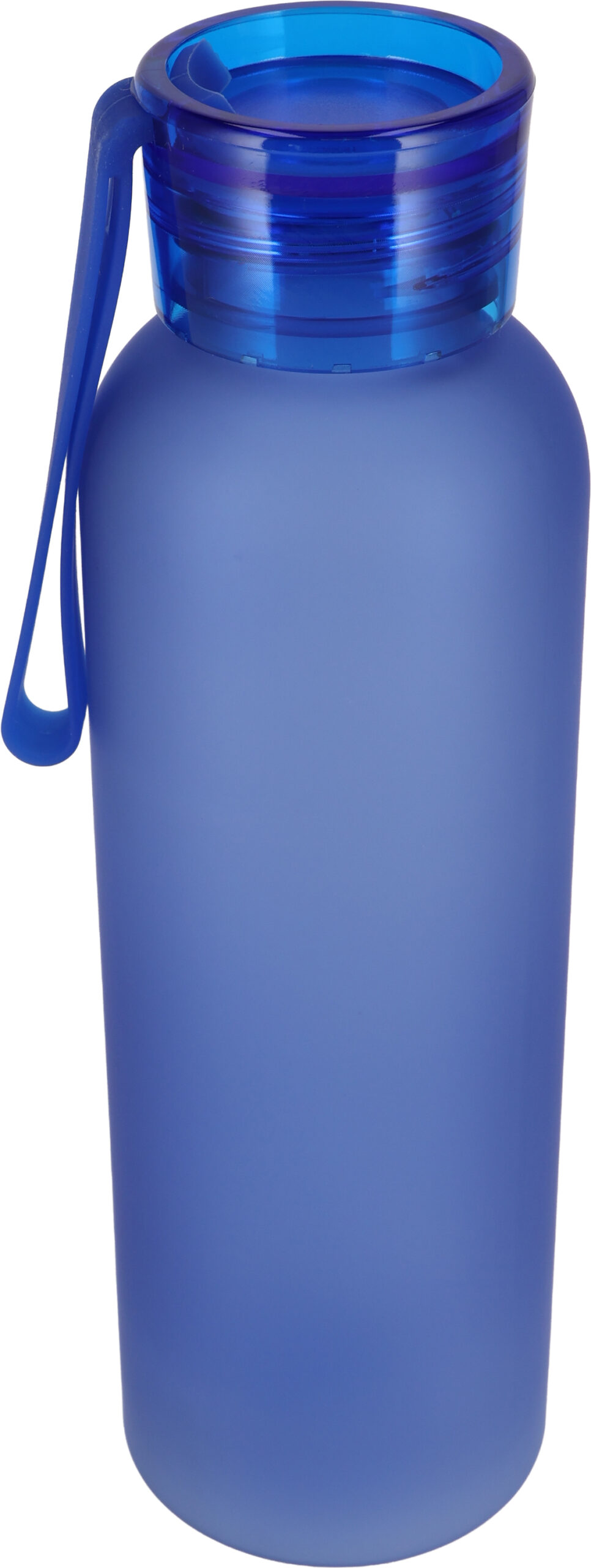 niebieski Butelka PET soft touch READING 550 ml – z logo